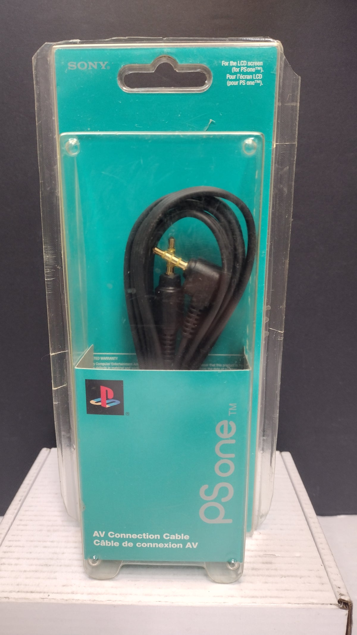Sony PlayStation PS One AV Connection Cable SCPH-180 U PS1 New Sealed Box