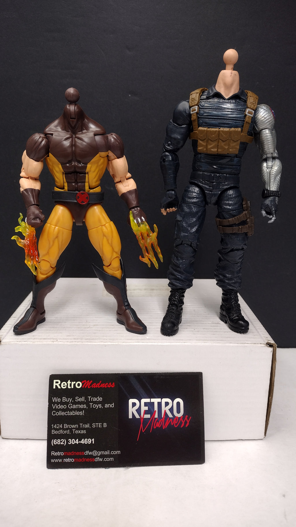Marvel Legends Weapon of Vengeance Wolverine and Winter Soldier- No Heads