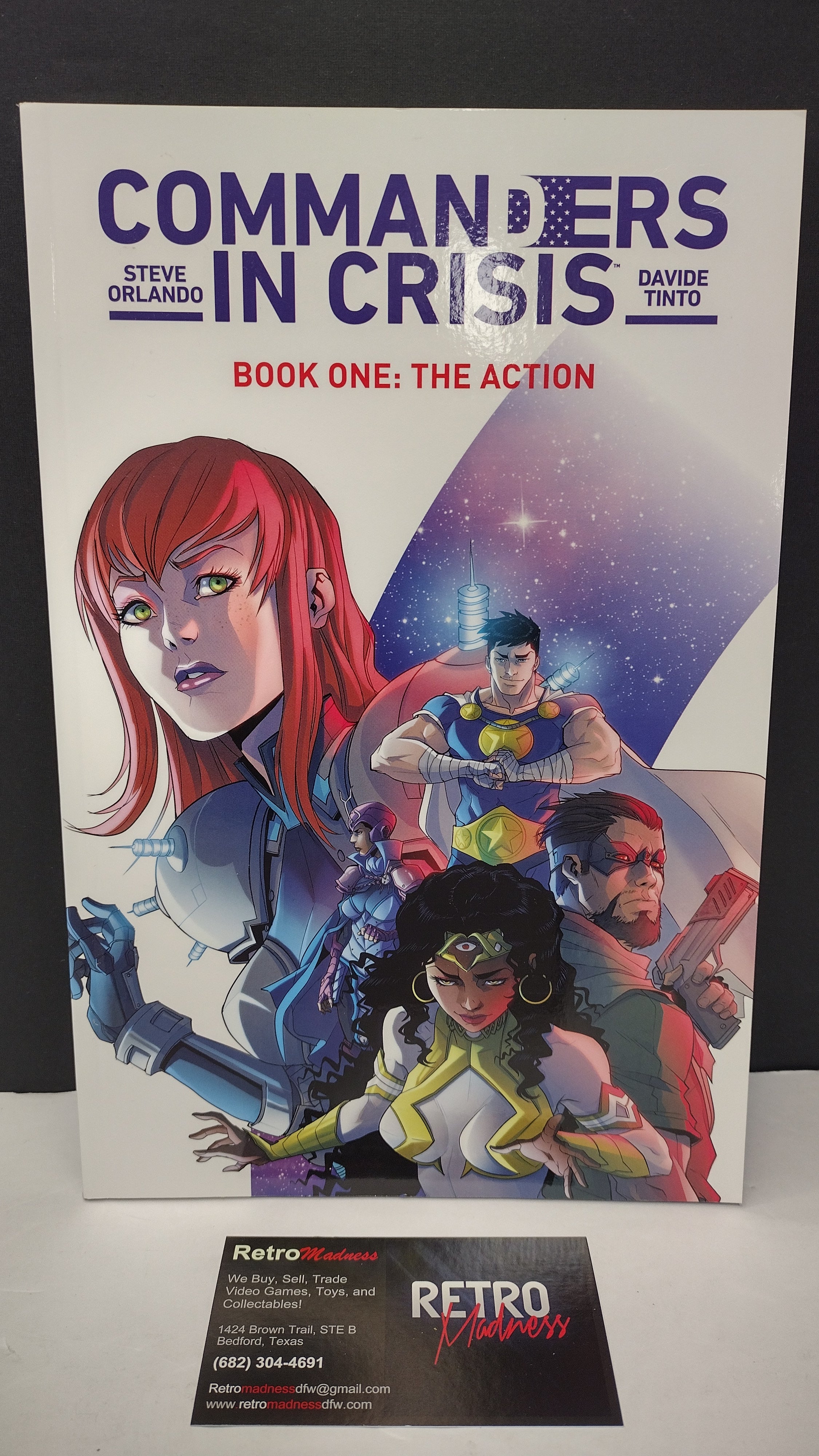 (MATURE) Commanders in Crisis Volume 1: The Action by Steve Orlando – New Paperback