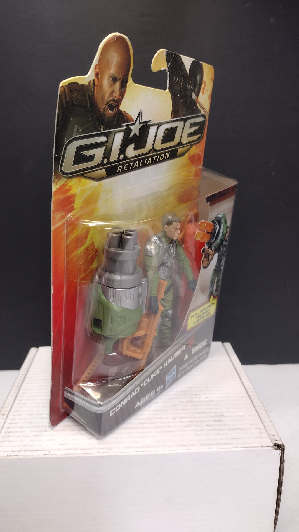 GI Joe Retaliation Conrad Duke Hauser 2011 Hasbro 3.75 Figure Sealed