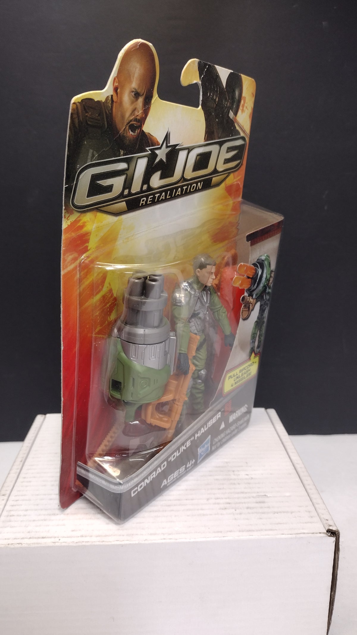GI Joe Retaliation Conrad Duke Hauser 2011 Hasbro 3.75 Figure Sealed