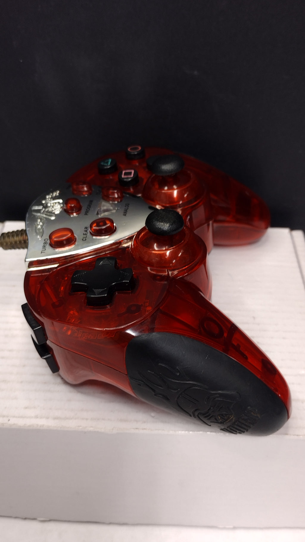 Intec Playstation 2- Star Wars Darth Vader-(Red)  Wired Controller- TESTED