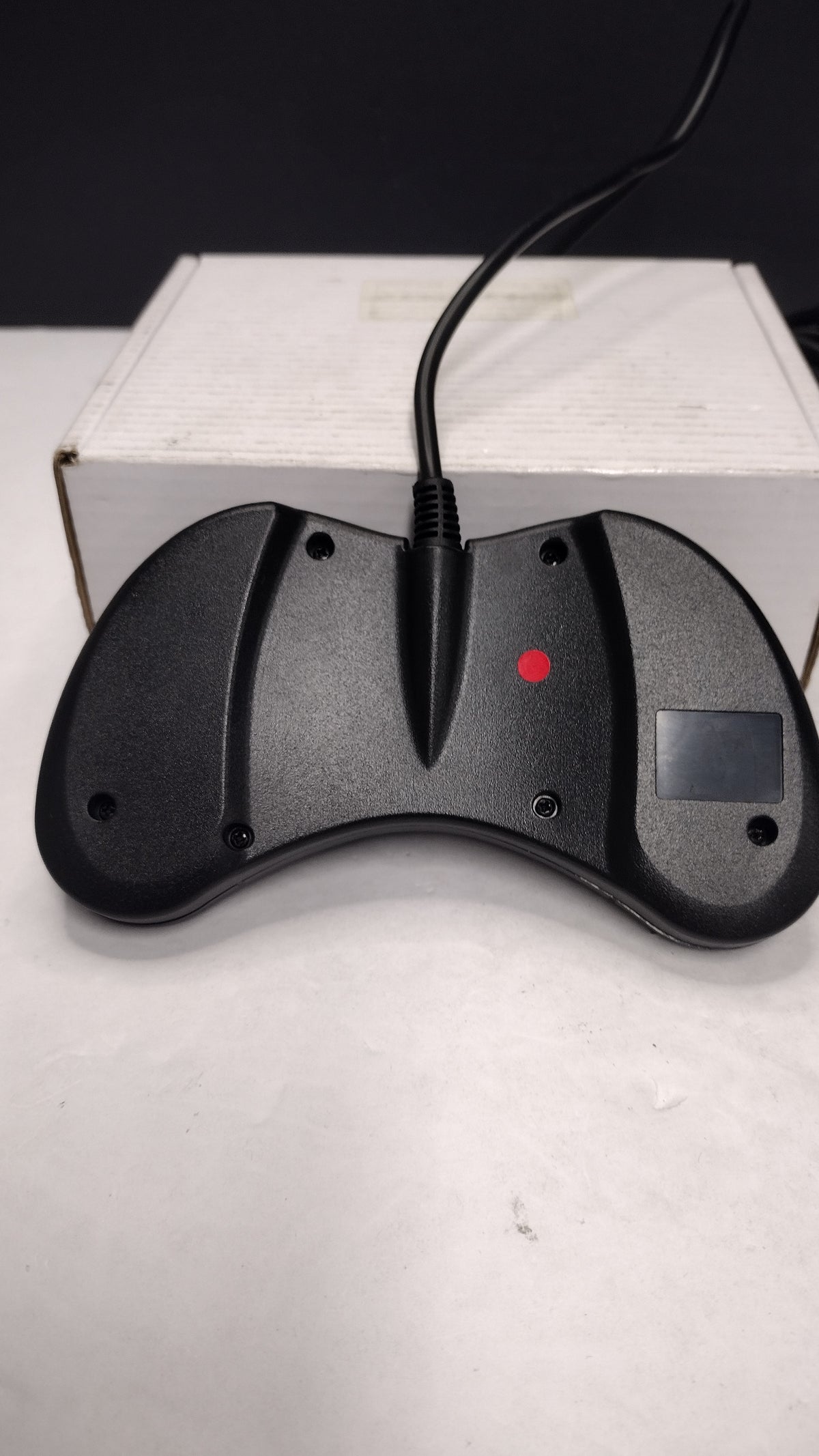 Sega Saturn Wired Controller- Old Skool OS-7128 Black Gamepad- Tested