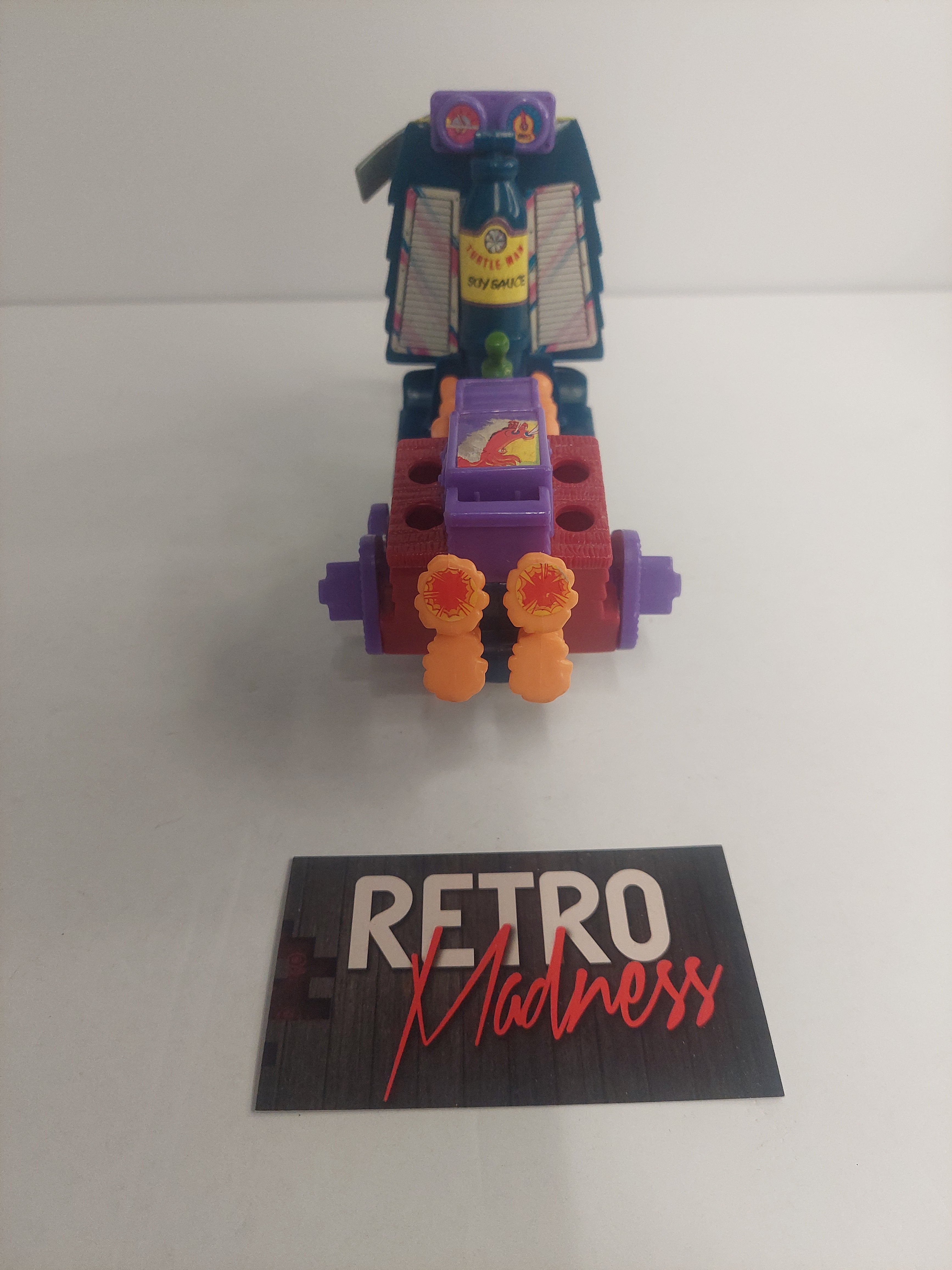 Vintage 1992 Teenage Mutant Ninja Turtles Leonardo Samurai Scooter Incomplete