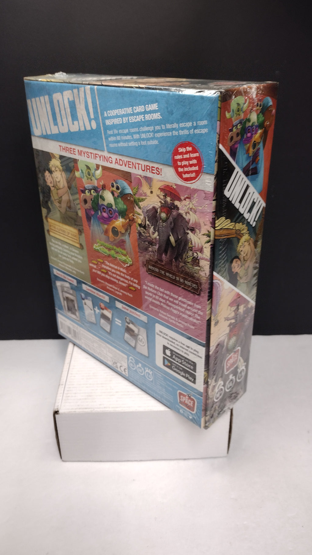 Unlock! Mythic Adventures Escape Room Board Game 3-in-1 Box Set New Sealed