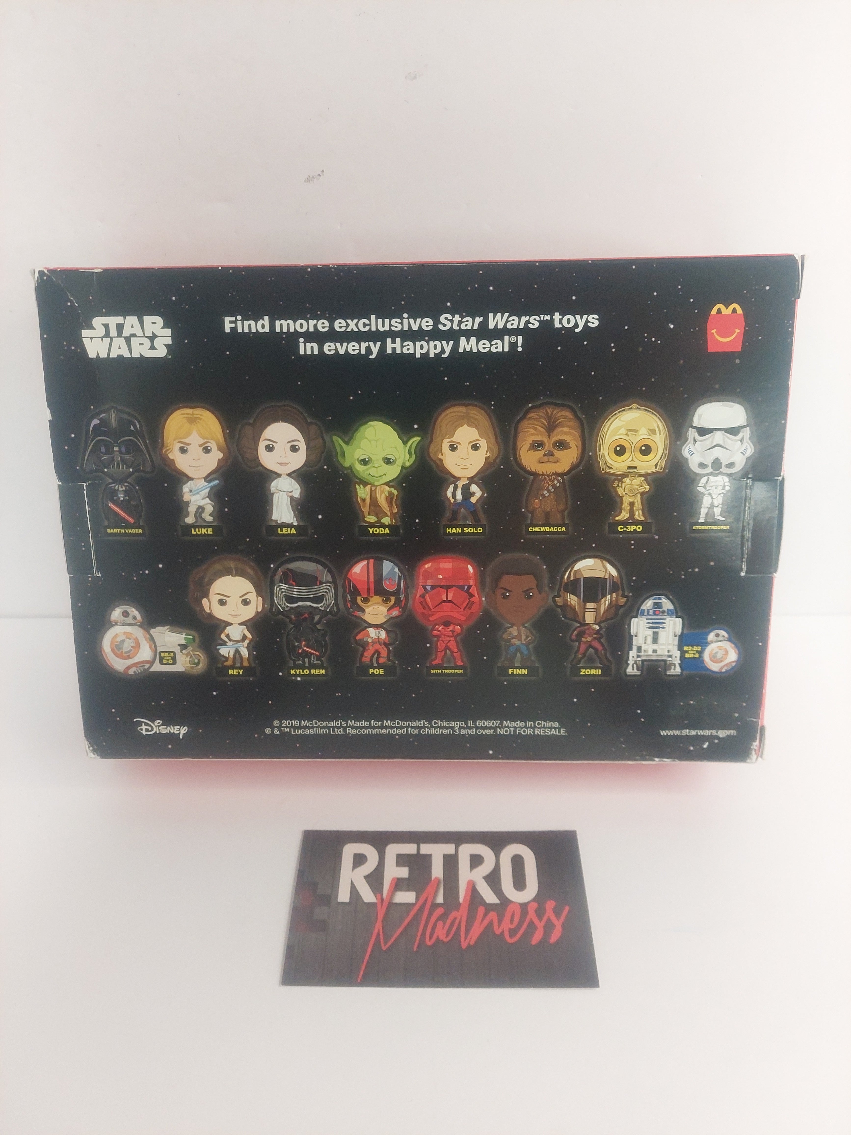 McDonald's Star Wars Dark Side Saga Set