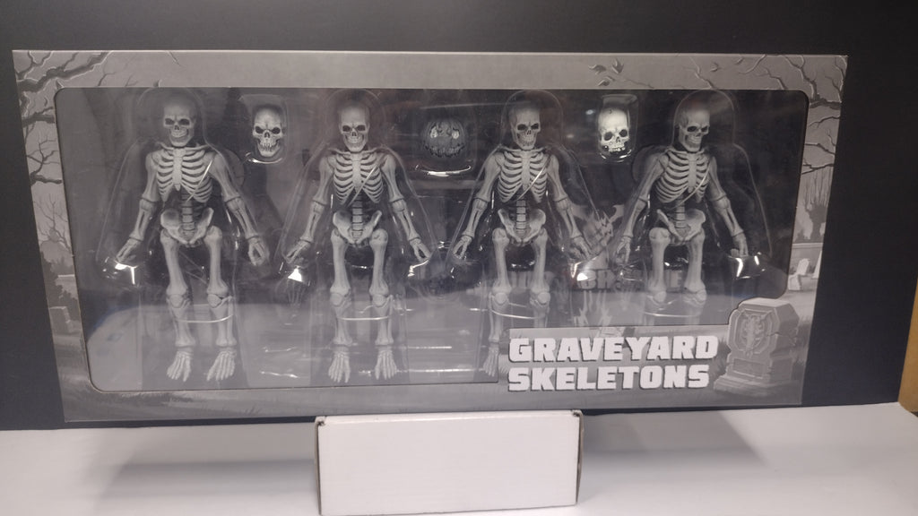 Four Horsemen Mythic Legions Graveyard Skeletons 4-Pack Action Figures (Factory Sealed in Box)
