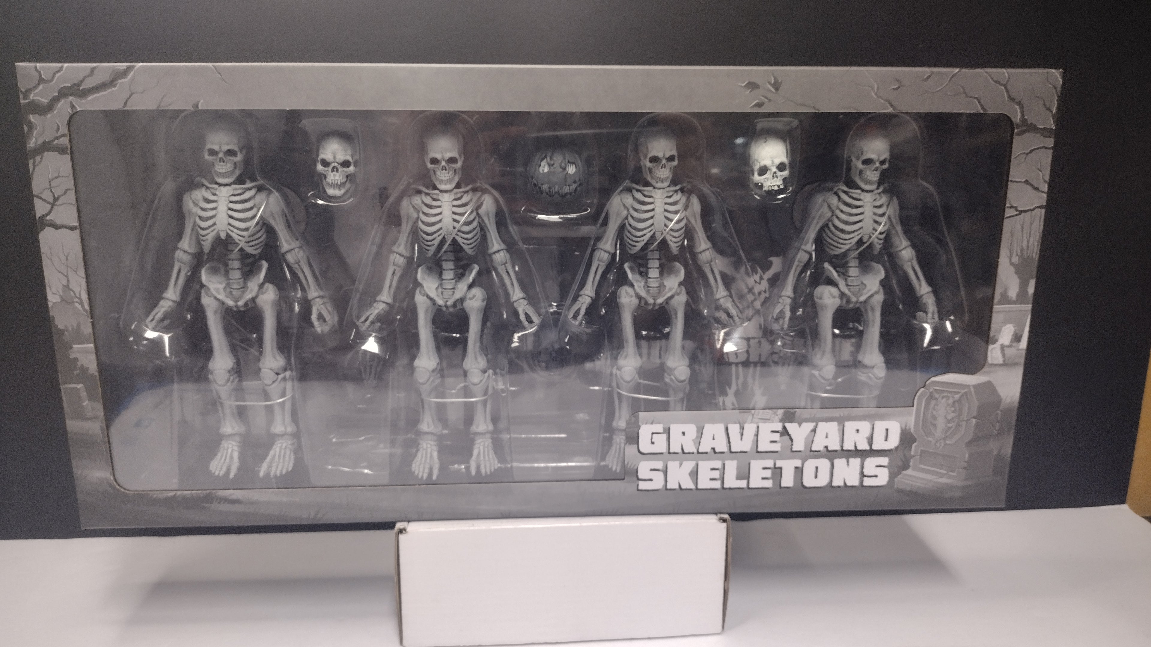 Four Horsemen Mythic Legions Graveyard Skeletons 4-Pack Action Figures (Factory Sealed in Box)