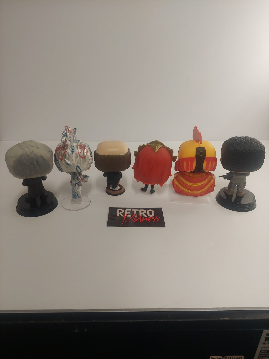 Lot 0f 6 Funko Pops Loose Lot A