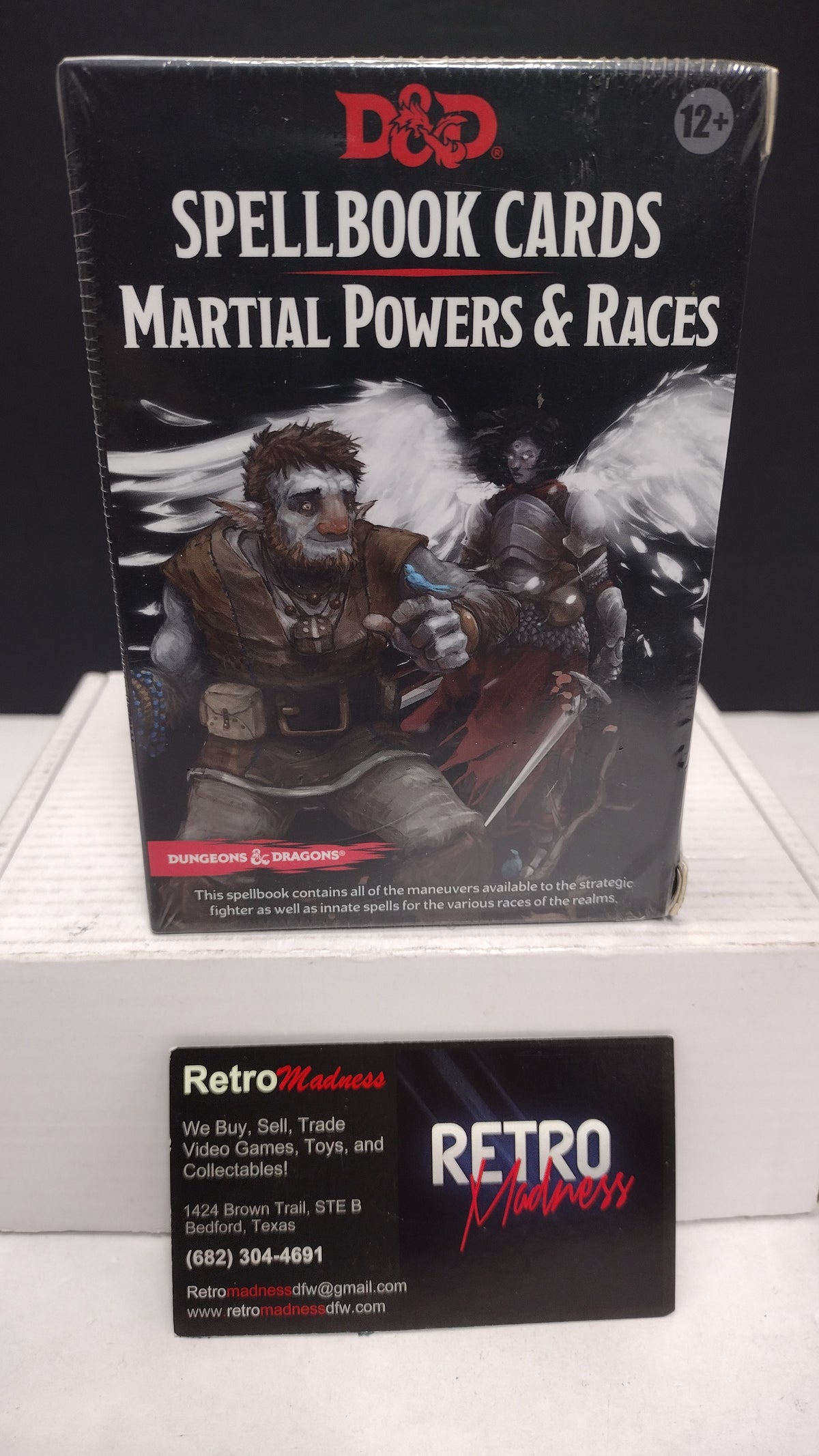 D&D Spellbook Cards- Martial Powers & Races- Sealed