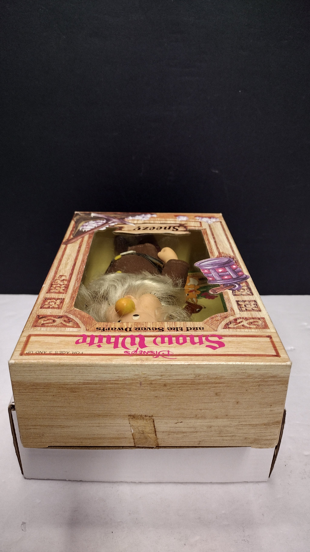 Rare Vintage Bikin Disney Snow White & the Seven Dwarfs "Sneezy" 6.5-Inch Figure (New in Box / Open Box)