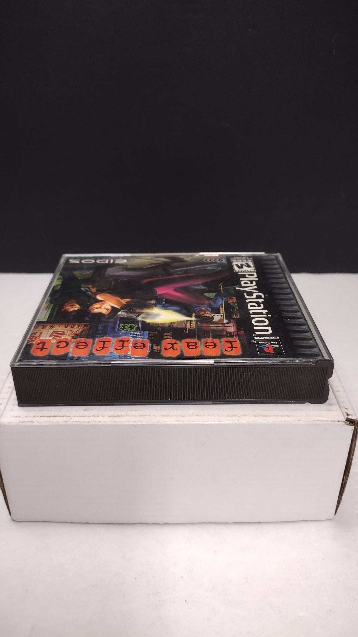 Fear Effect Sony PlayStation 1 Discs 2 3 4 Case & Manual Missing Disc 1