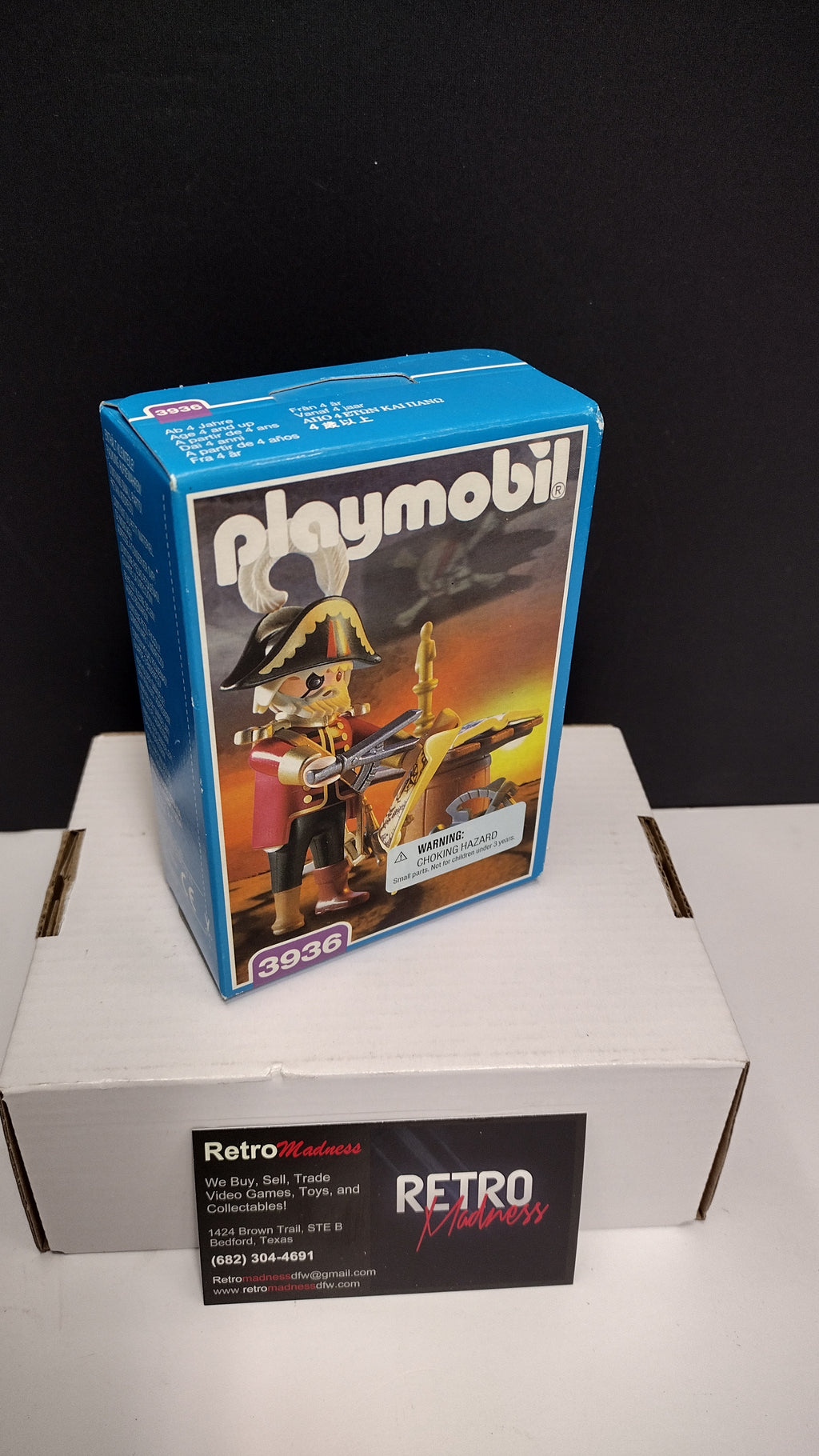 Playmobil Special: Pirate Captain Navigator (3936) – New In Box / Factory Sealed