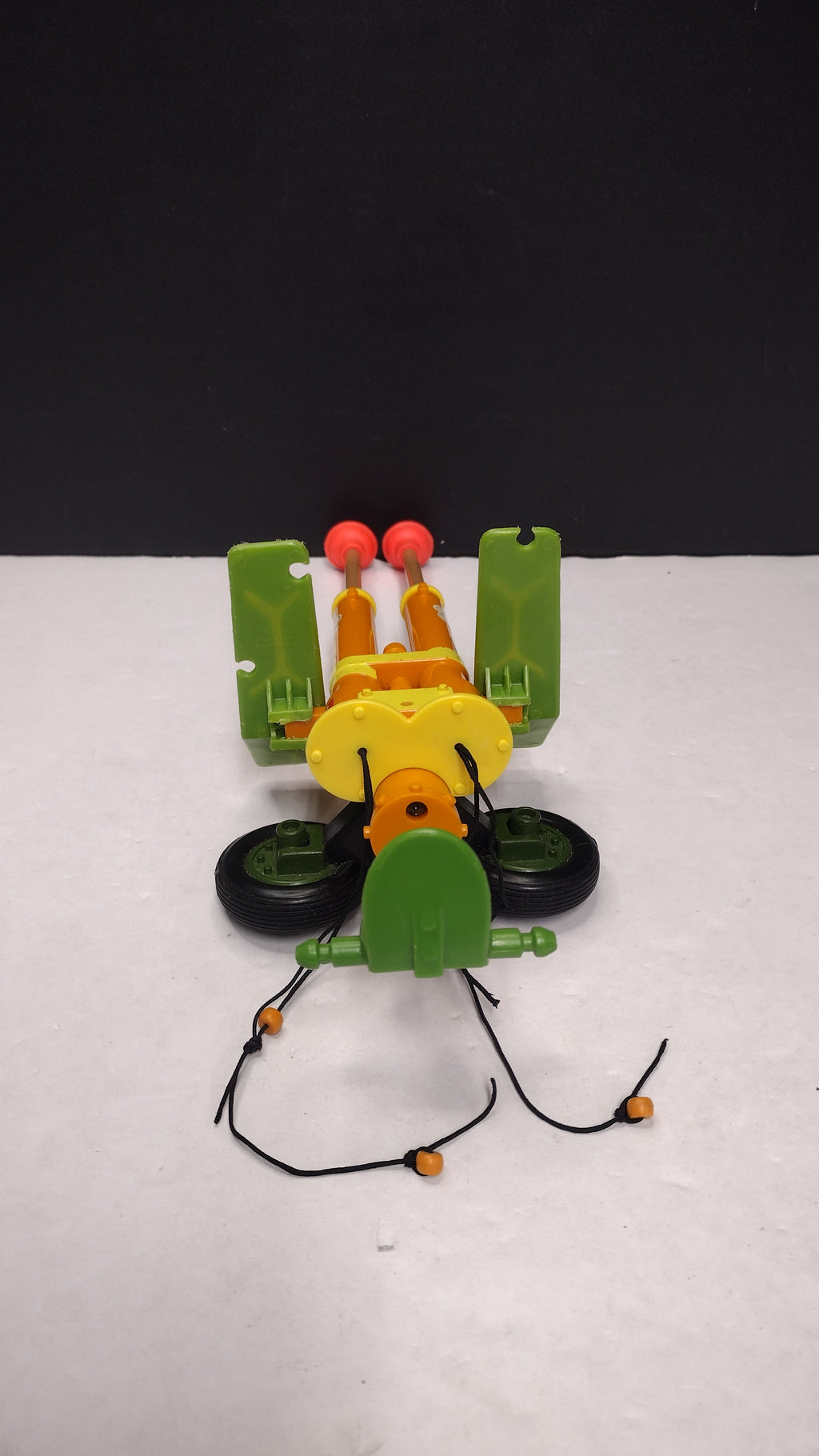 1989 TMNT Double Barreled Plunger Gun- Incomplete-