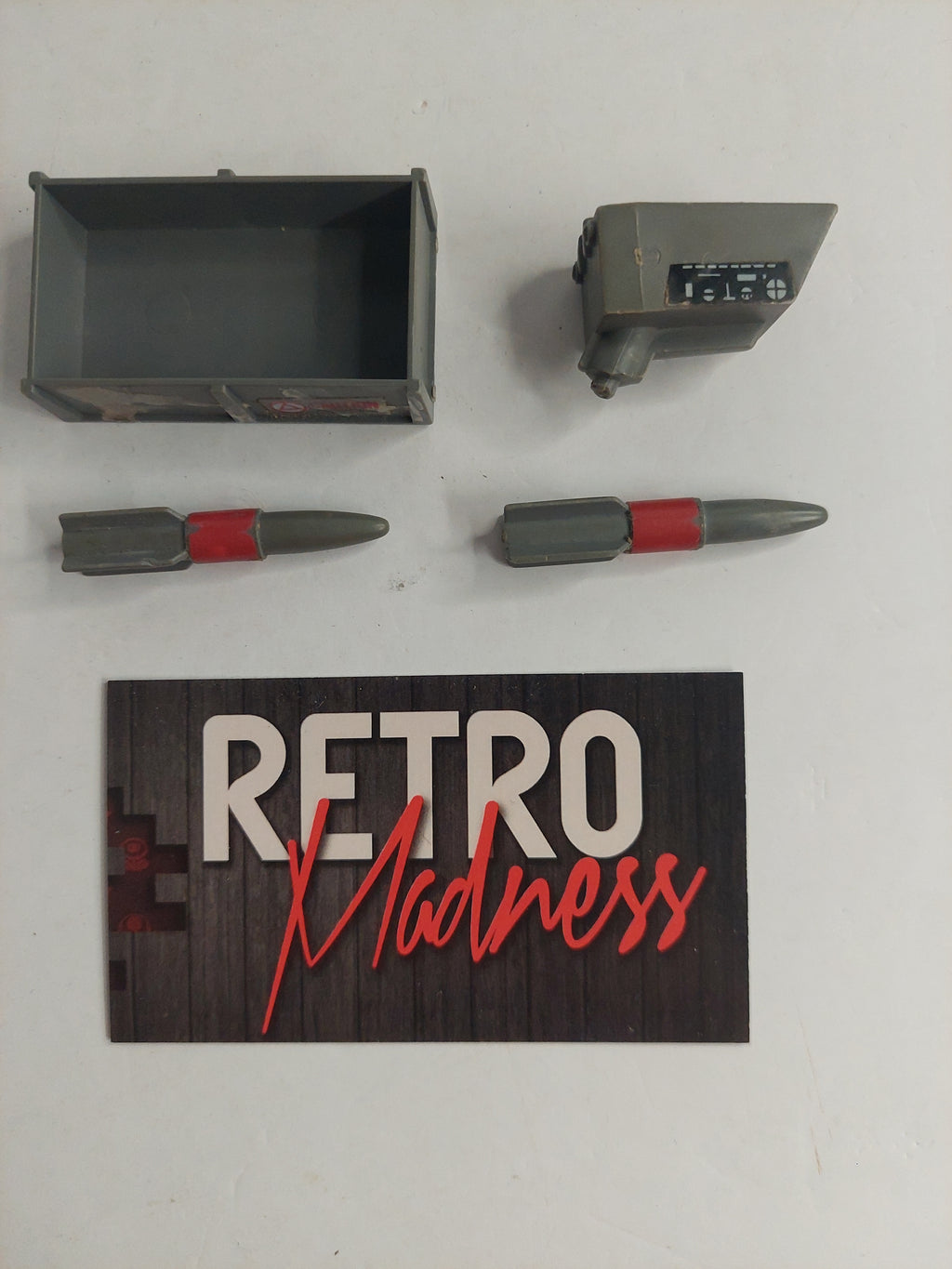G.I. Joe 1984 Missile Defense Unit Parts