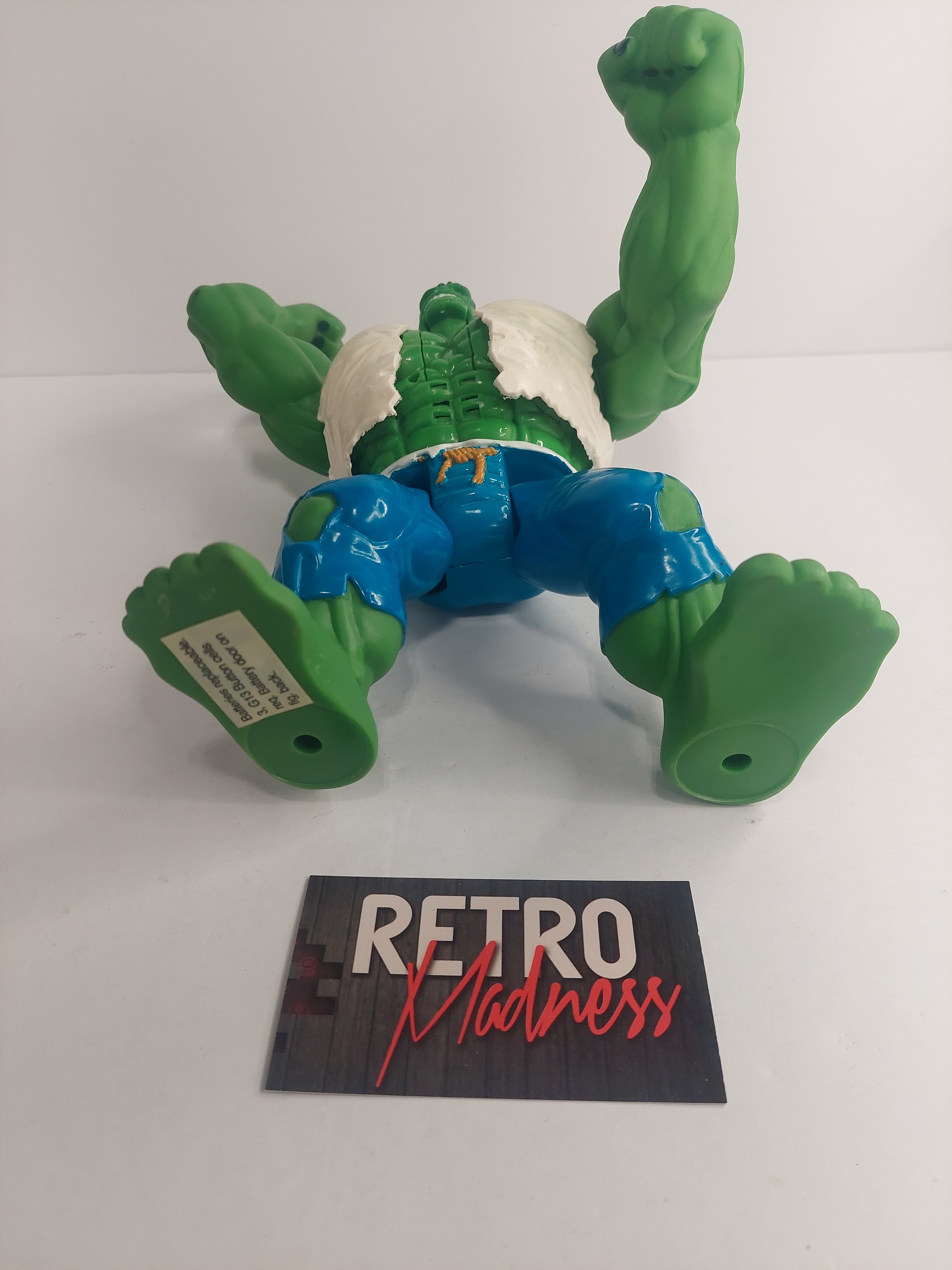 Marvel Comics The Incredible Hulk Electronic Raging Hulk 8" Figure with Box Tested