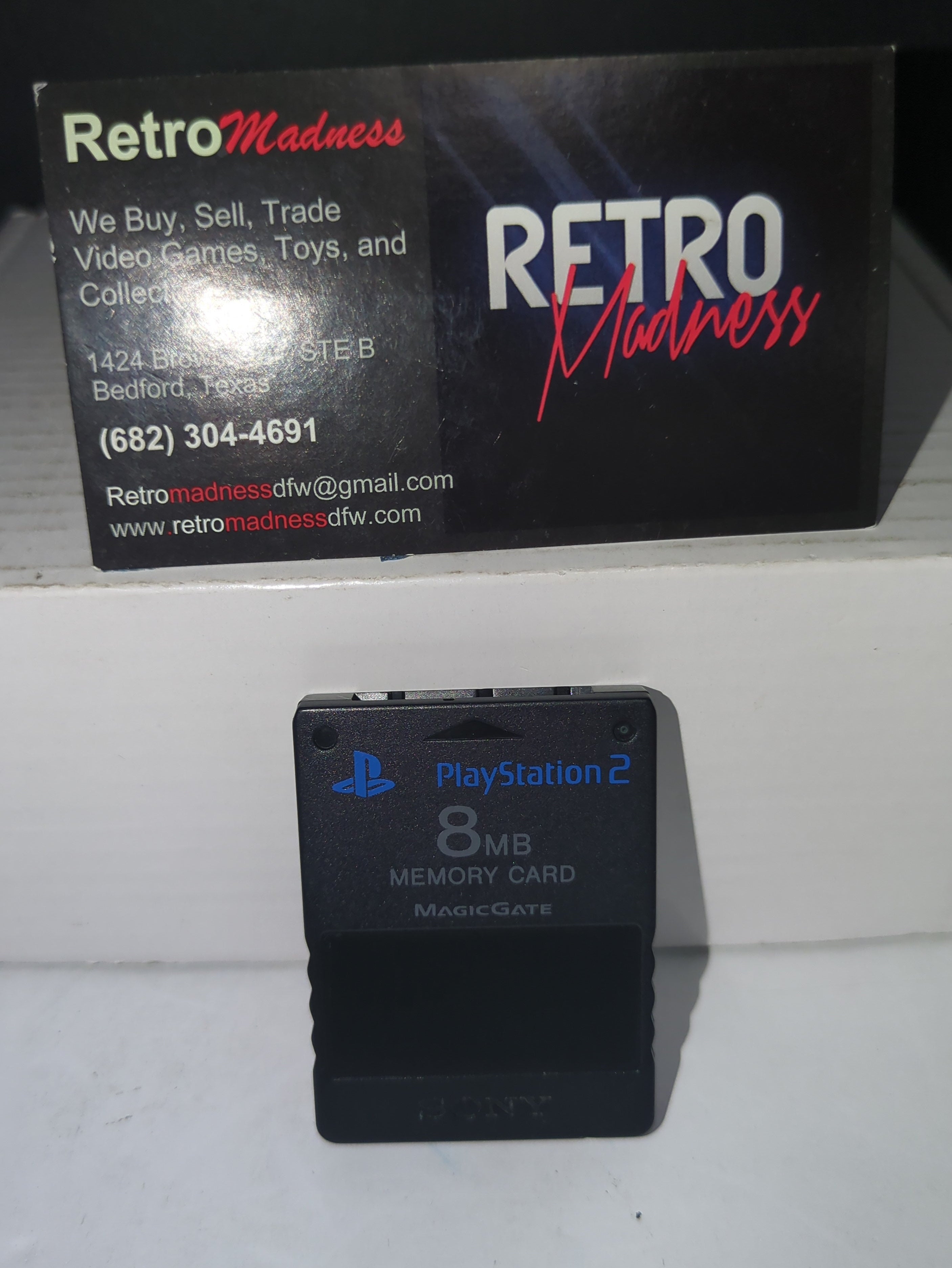 Sony Playstation 2 PS2 MagicGate 8mb Memory Card SCPH-10020
