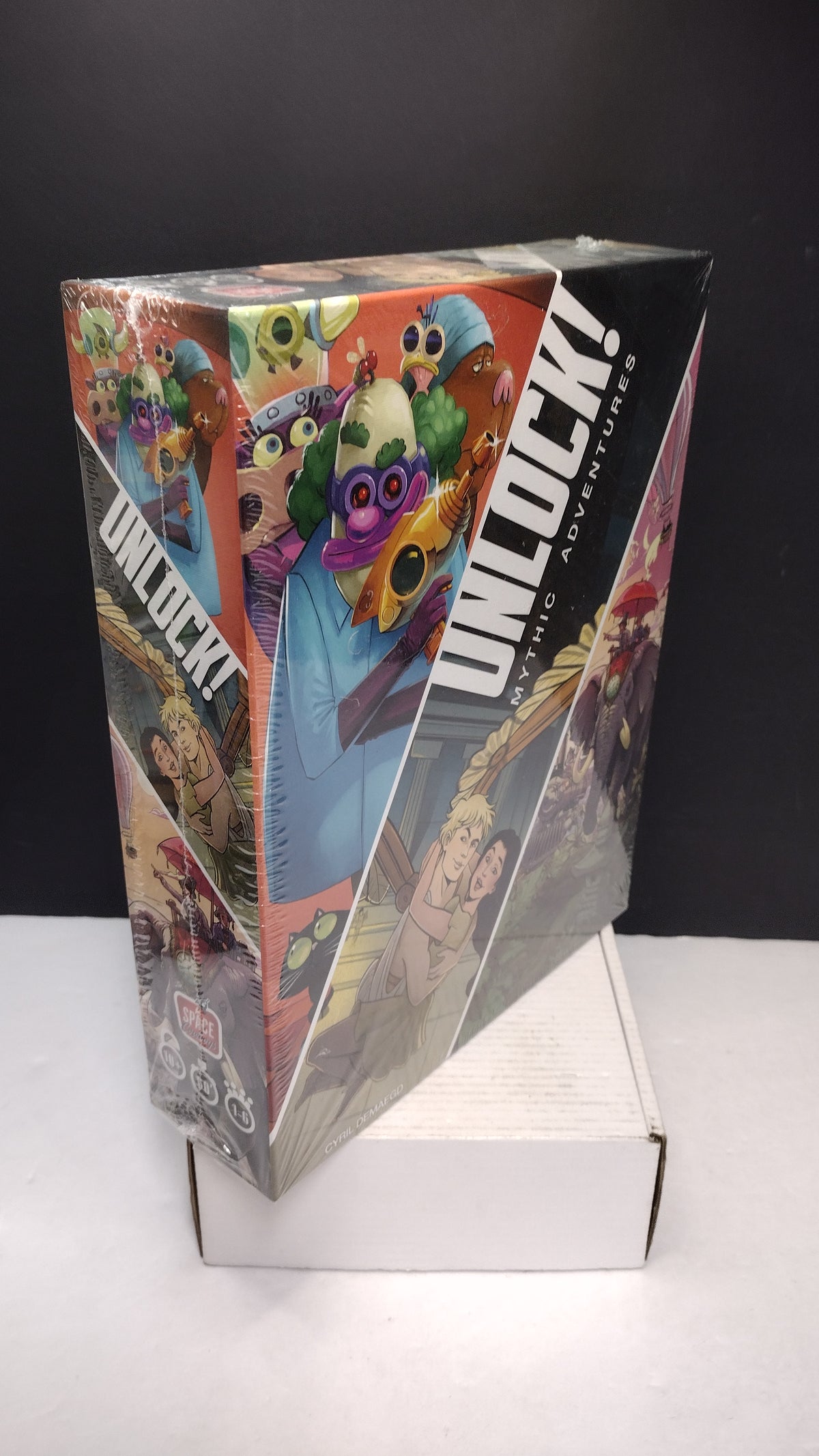 Unlock! Mythic Adventures Escape Room Board Game 3-in-1 Box Set New Sealed