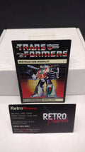 Vintage 1984 Original G1 Transformers Wheeljack Instruction Booklet