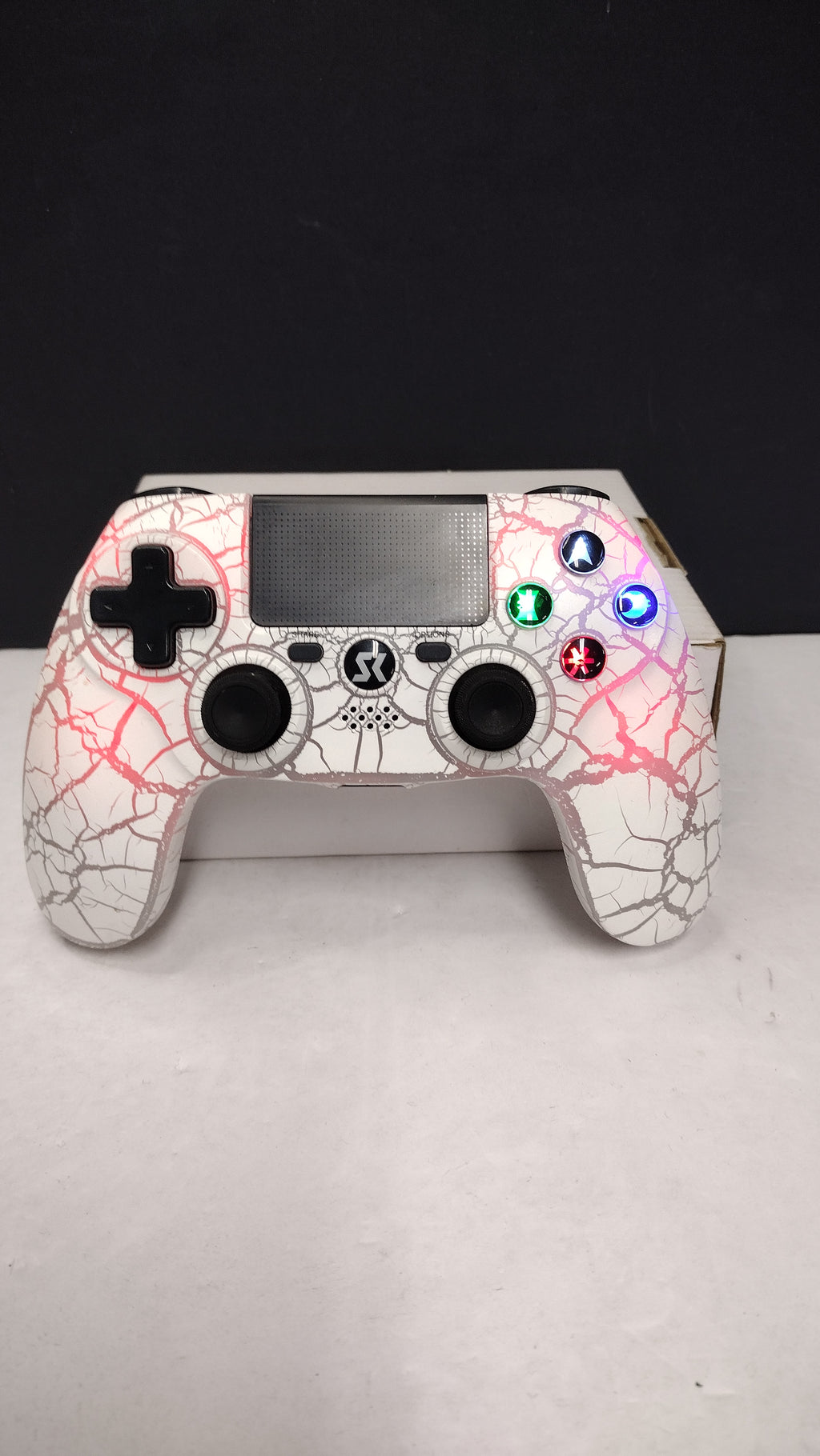 Ishako PS4 PC Wireless Controller Model S-PS415 LED Lights Tested Works