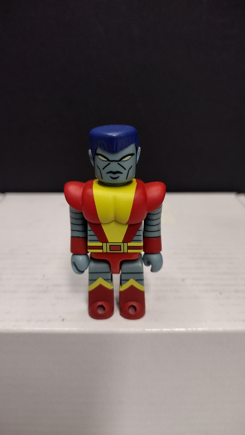 Authentic Marvel x Medicom Toy: Kubrick Series 1 – Colossus 100% Micro Figure • Vintage Japan Import Variant (1990s)