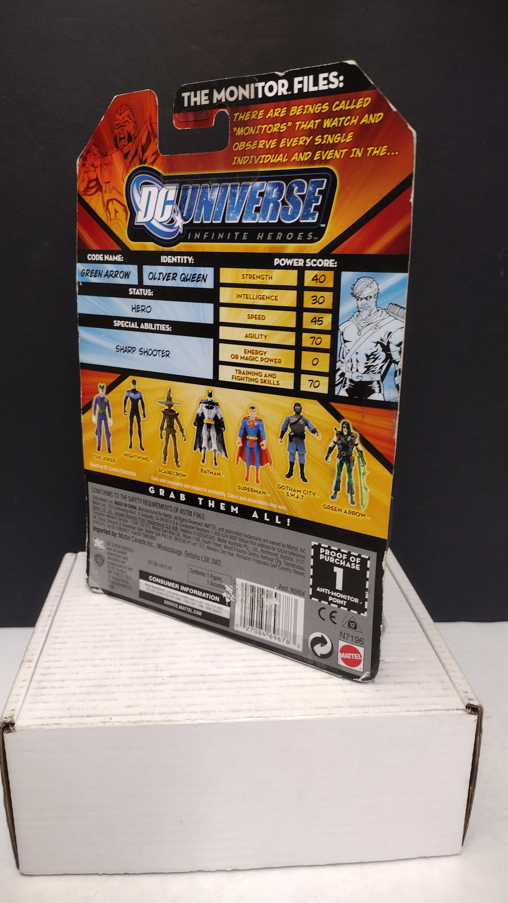 DC Universe Infinite Heroes Crisis Green Arrow Series 1 - 3.75 Figure Sealed