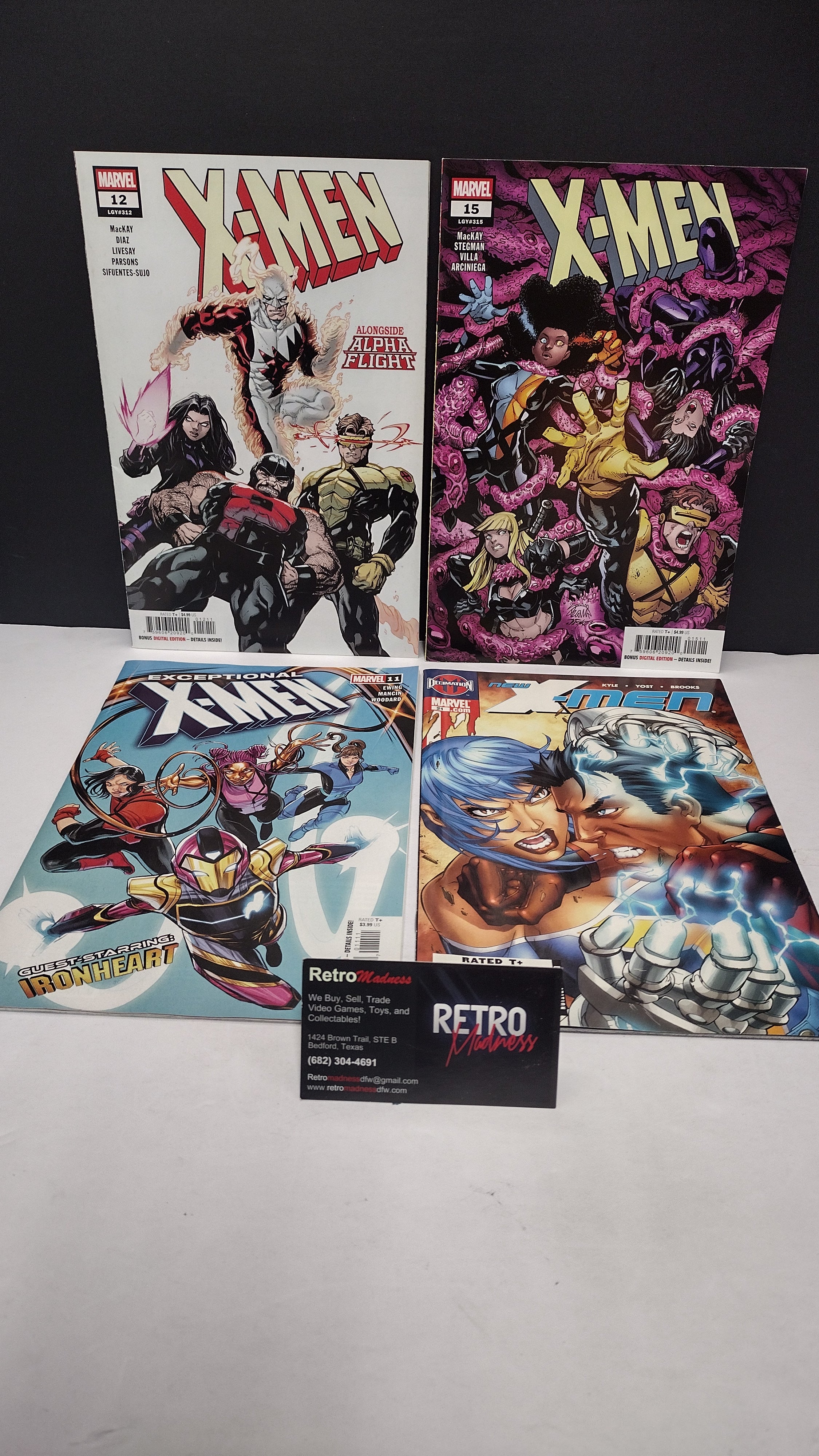 Marvel Comics Modern Era Lot – 4 Book Set - Lot F2 (Brand New / Unread)