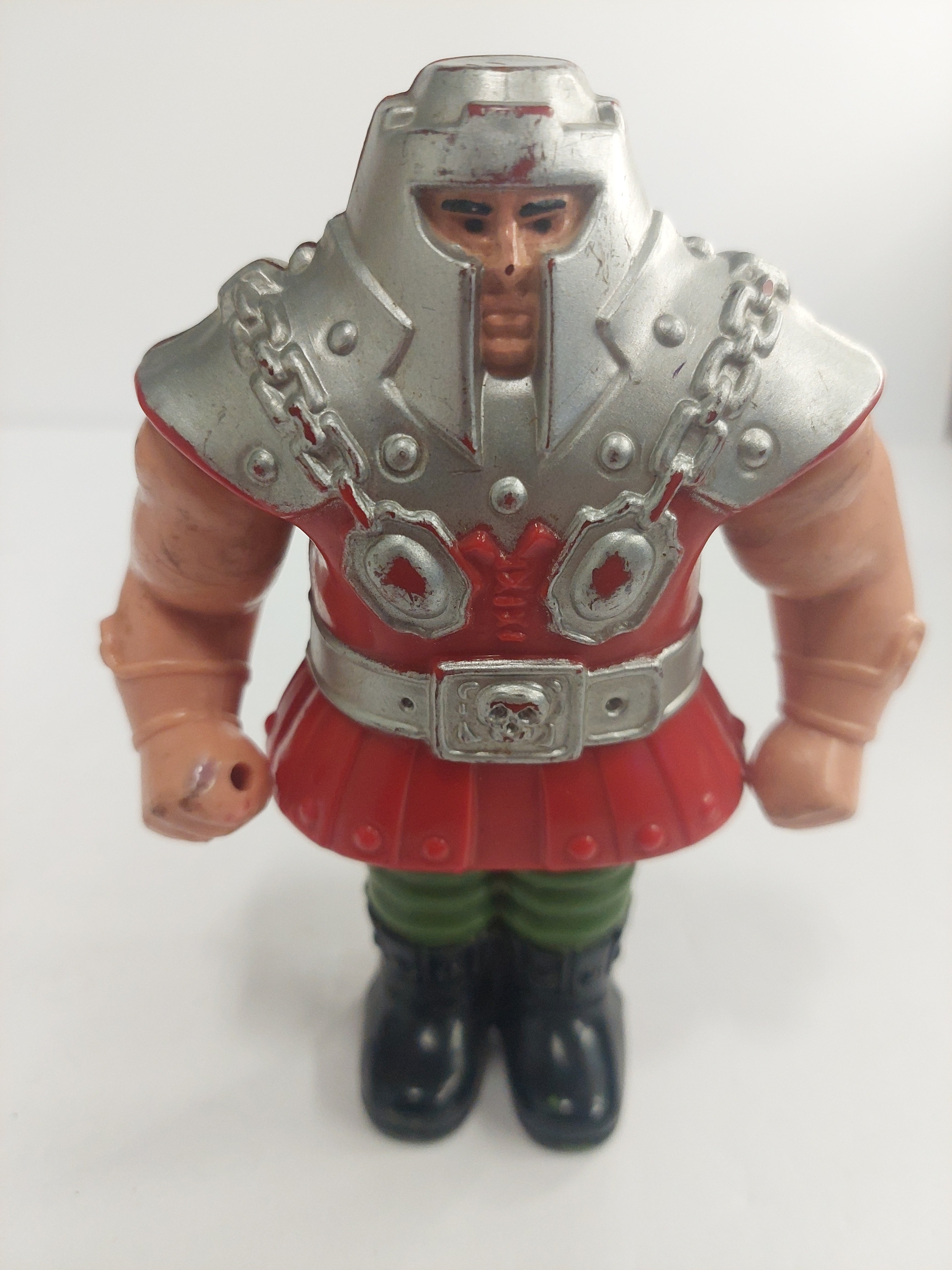Vintage 1982 Masters of the Universe MOTU Ram Man Figure Incomplete