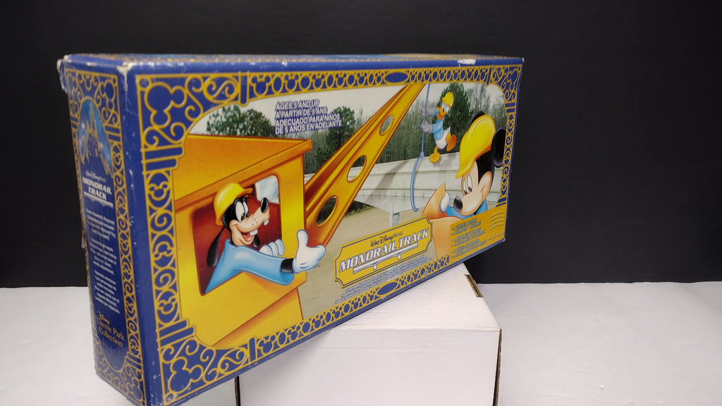 Disney Monorail Curved Track Extension Set 4 Beams 4 Supports Sealed Box