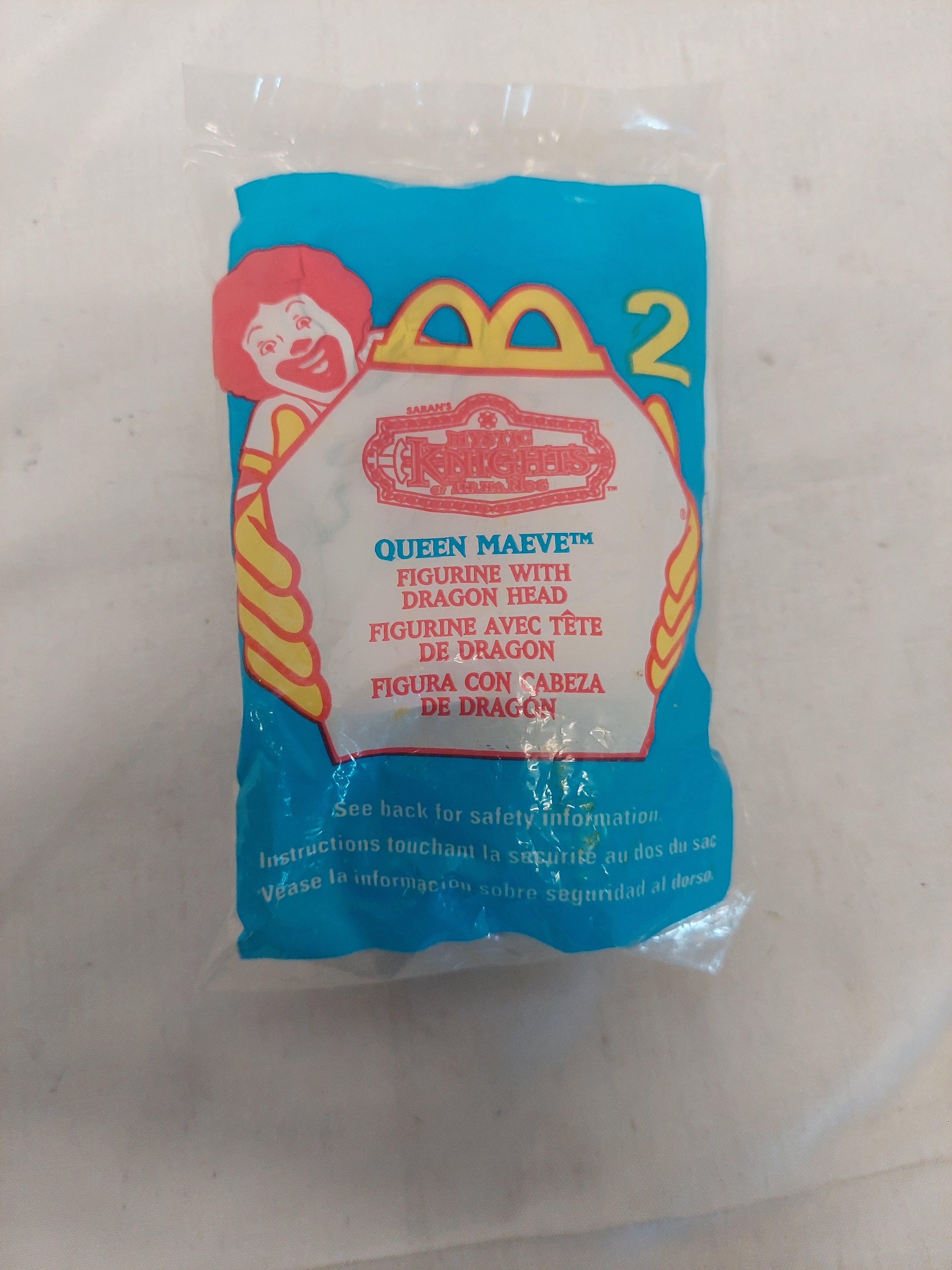 McDonald's Saban's Mystic Knights of Tir Na Nog Queen Maeve Figure #2