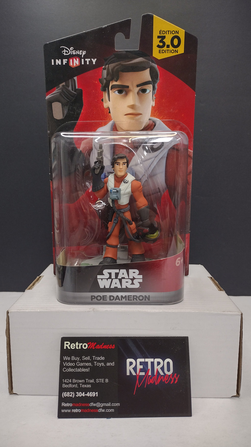 Disney Infinity 3.0 Star Wars: Poe Dameron Figure – New/Factory Sealed