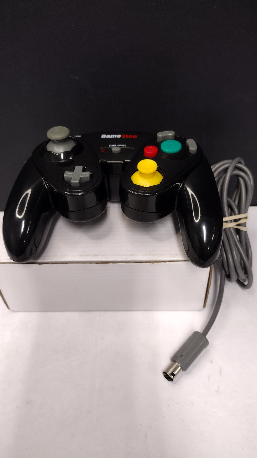 GameStop BB-111 G3 Black Wired Controller GameCube Nintendo Wii Tested