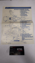Vintage 1982 G.I. Joe - Attack Cannon (FLAK) Instructions