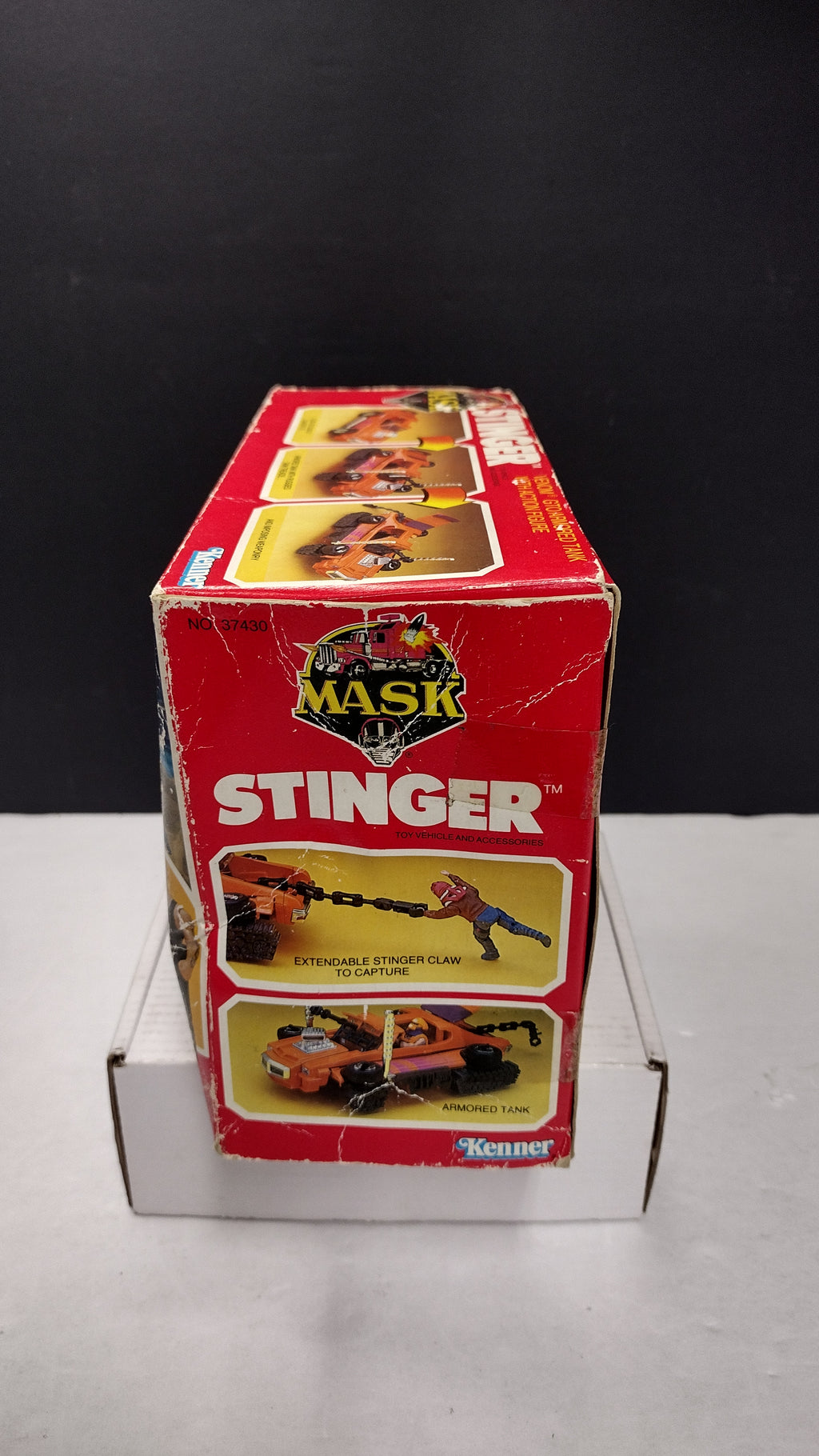 Vintage 1985 Kenner M.A.S.K. Series 1 Stinger Pontiac GTO w/ Original Box & Instructions (Incomplete / Parts Lot)