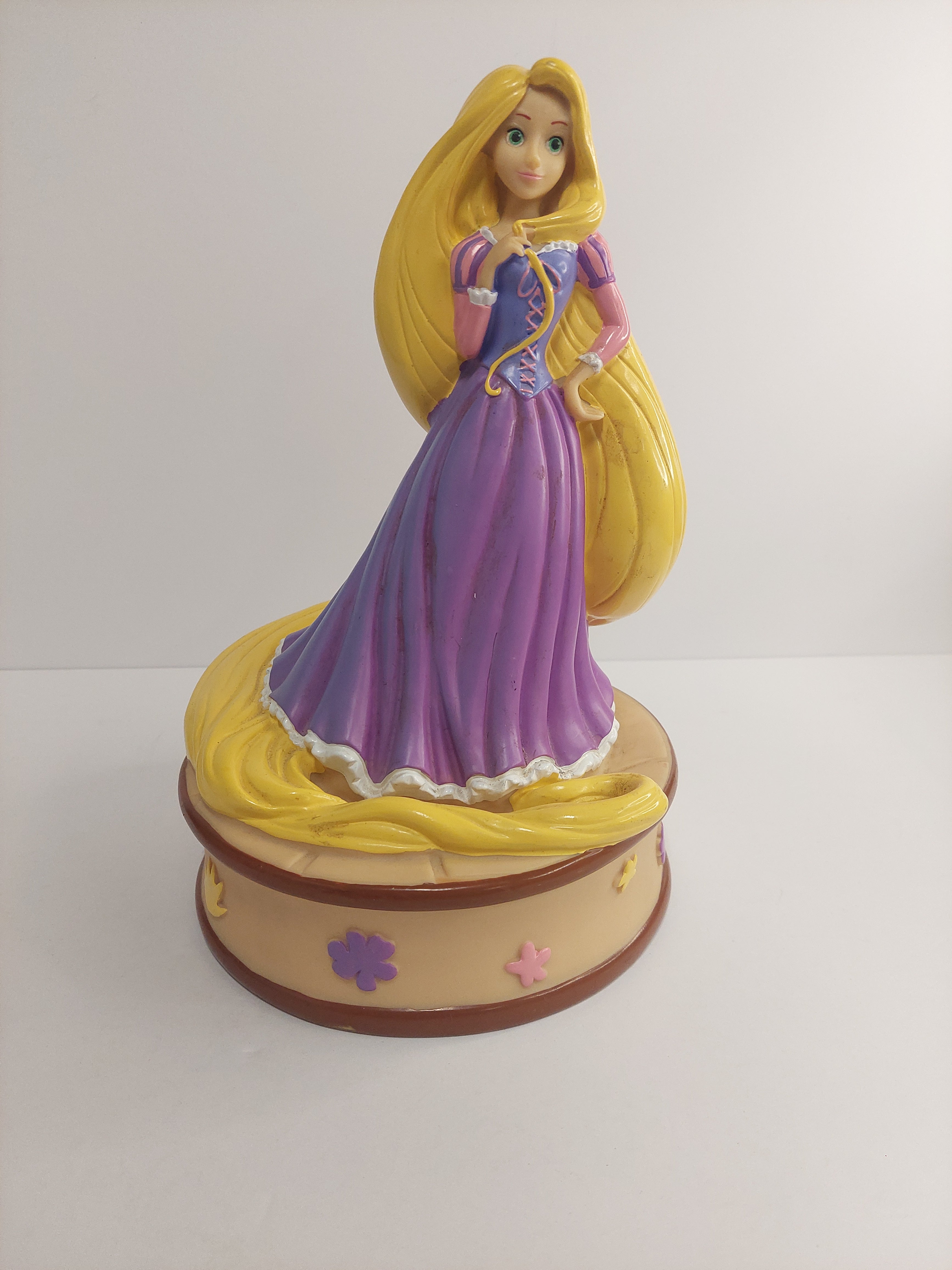 Disney Peachtree Playthings Tangled Rapunzel Princess 10" Coin Bank