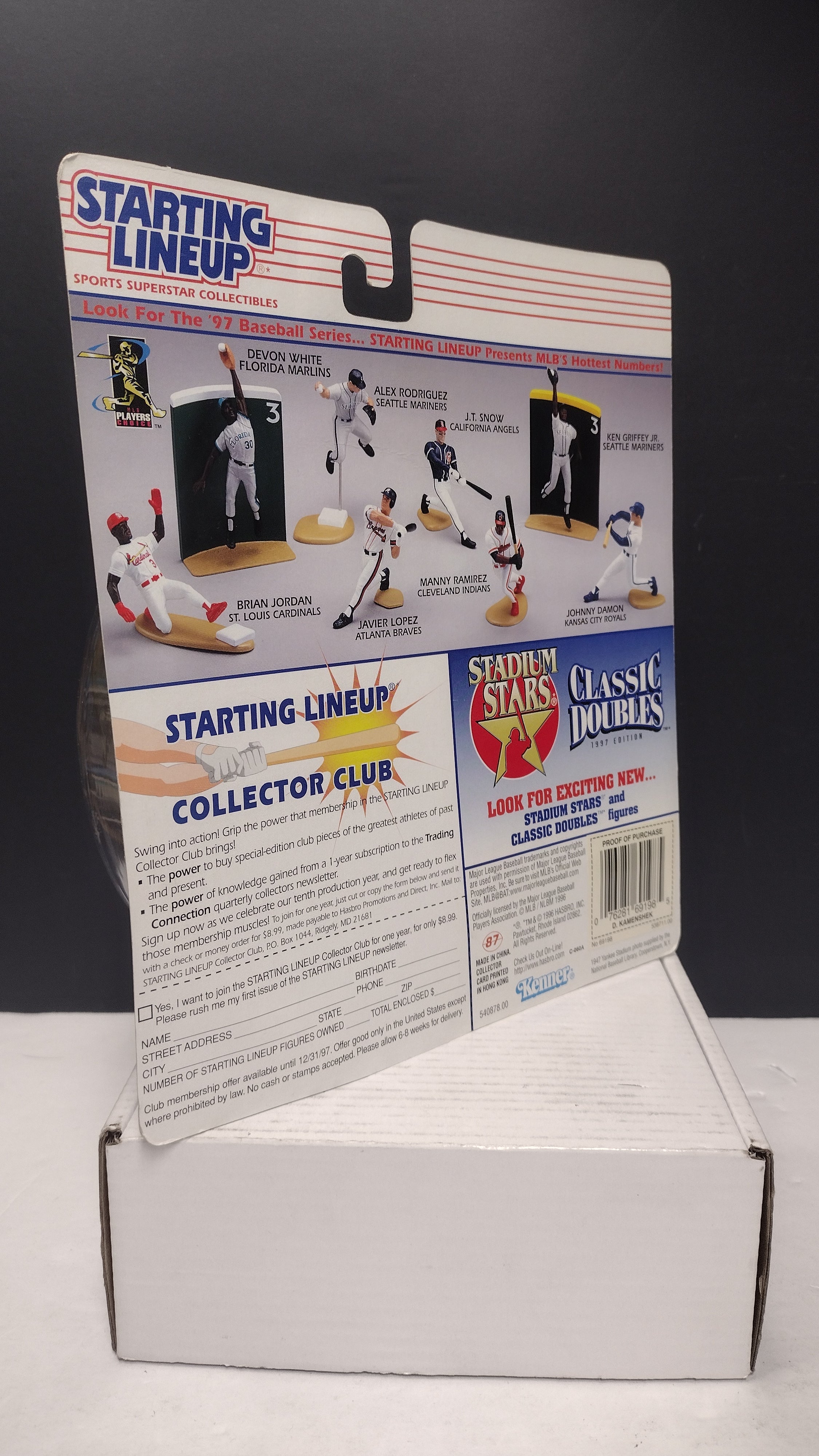 Vintage 1997 Cooperstown Collection Starting Lineup Dottie Kamenshek Figure (Kenner AAGPBL - Sealed on Card / Great Condition)