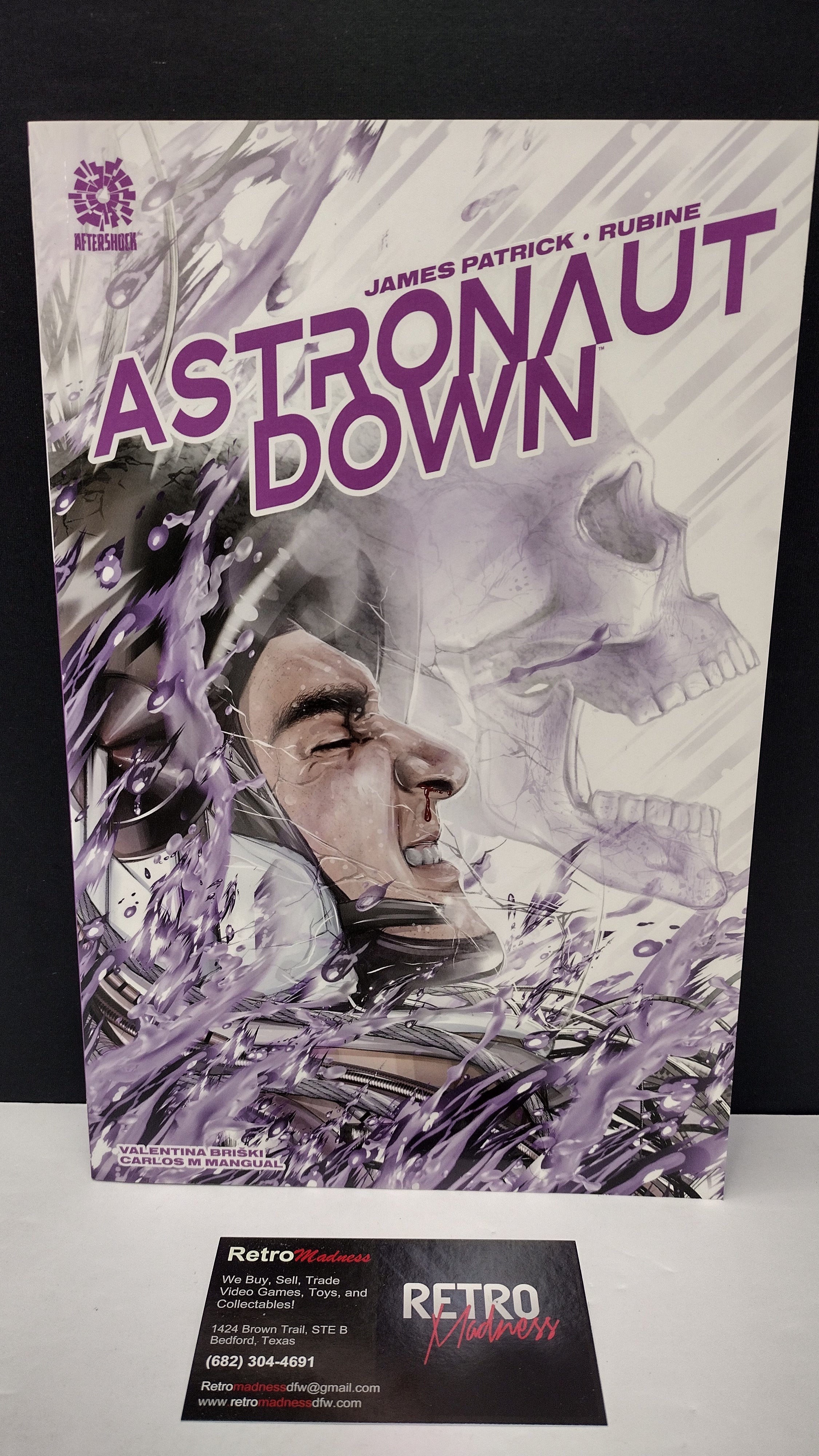 (MATURE) Astronaut Down by James Patrick – New Paperback