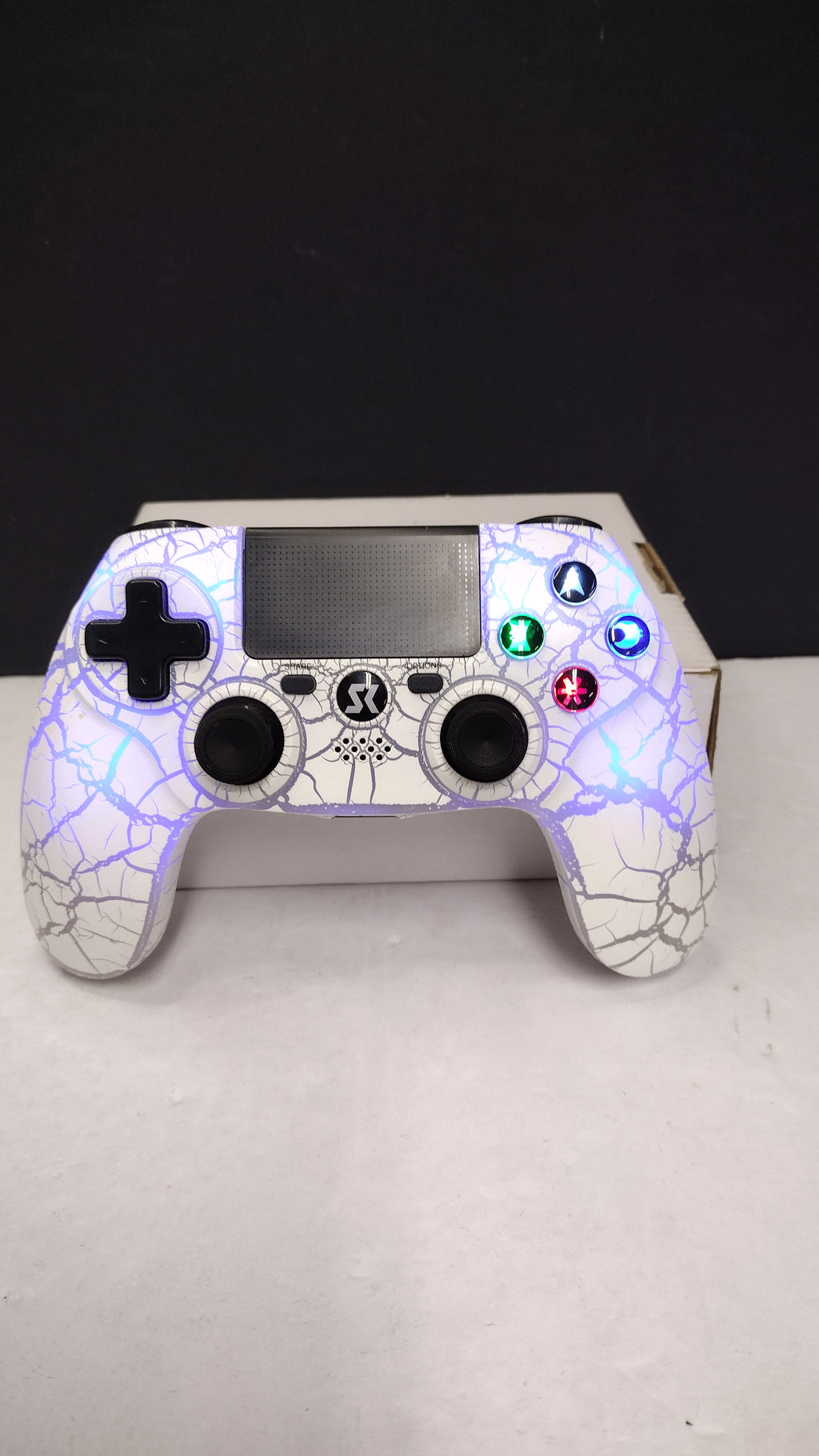 Ishako PS4 PC Wireless Controller Model S-PS415 LED Lights Tested Works