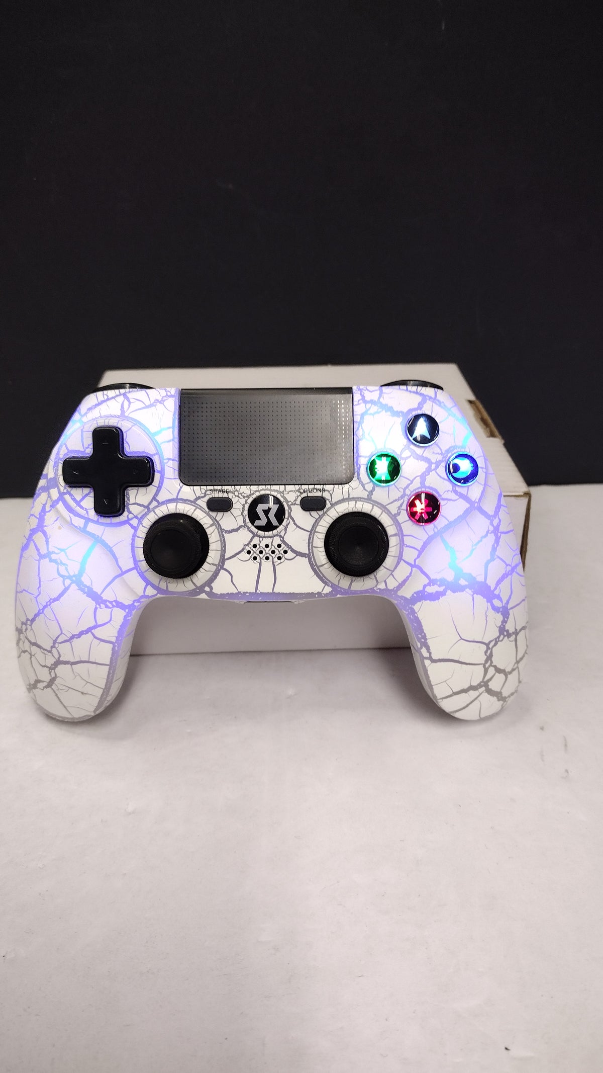 Ishako PS4 PC Wireless Controller Model S-PS415 LED Lights Tested Works
