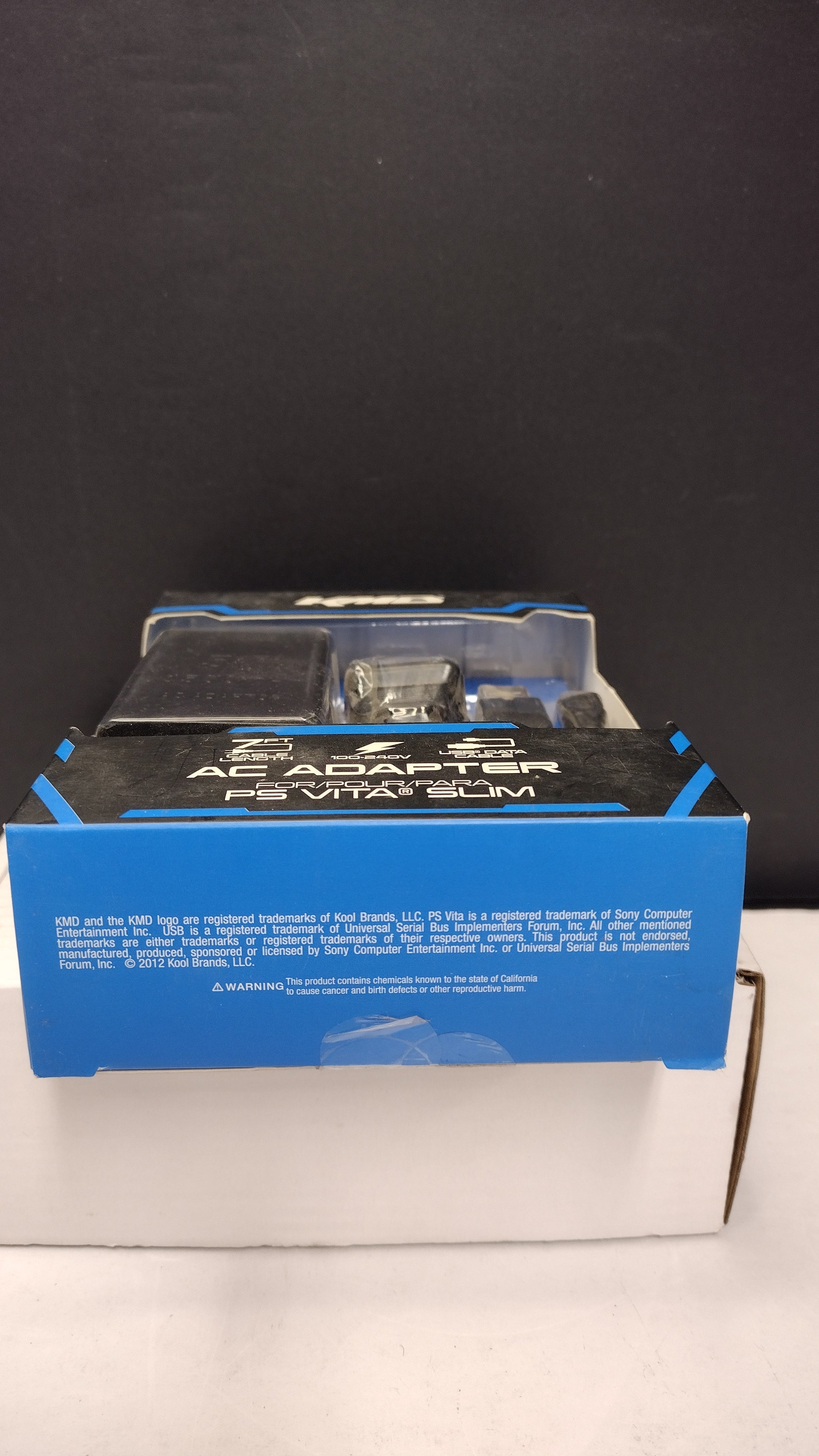 KMD AC Adapter for PlayStation Vita 2000 – 7ft Power Cable (Brand New)