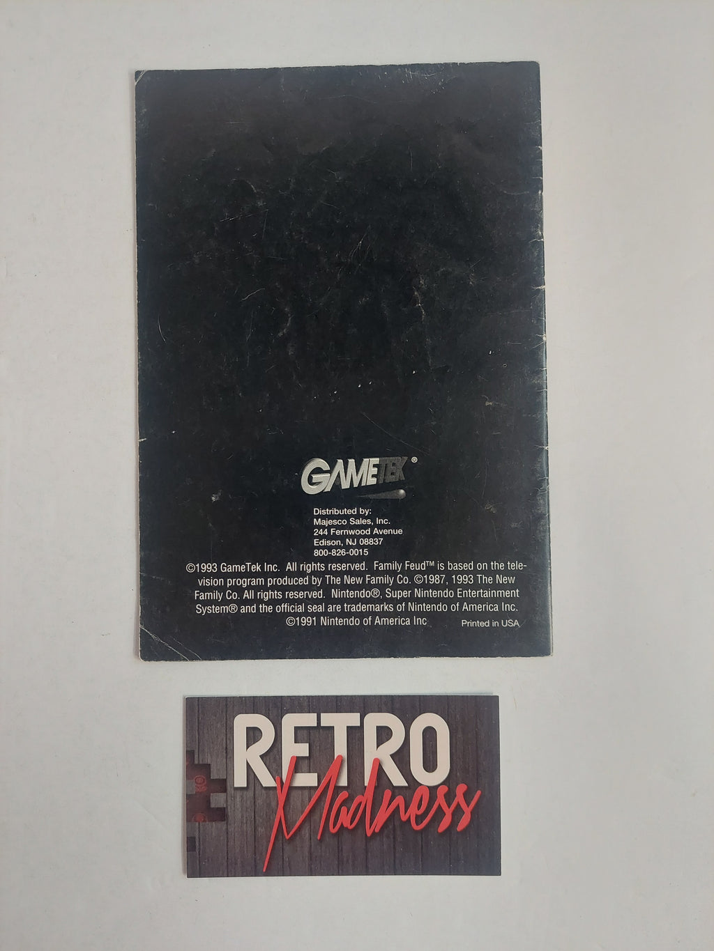 SNES Super Nintendo Manual Instruction Booklet ONLY No Game