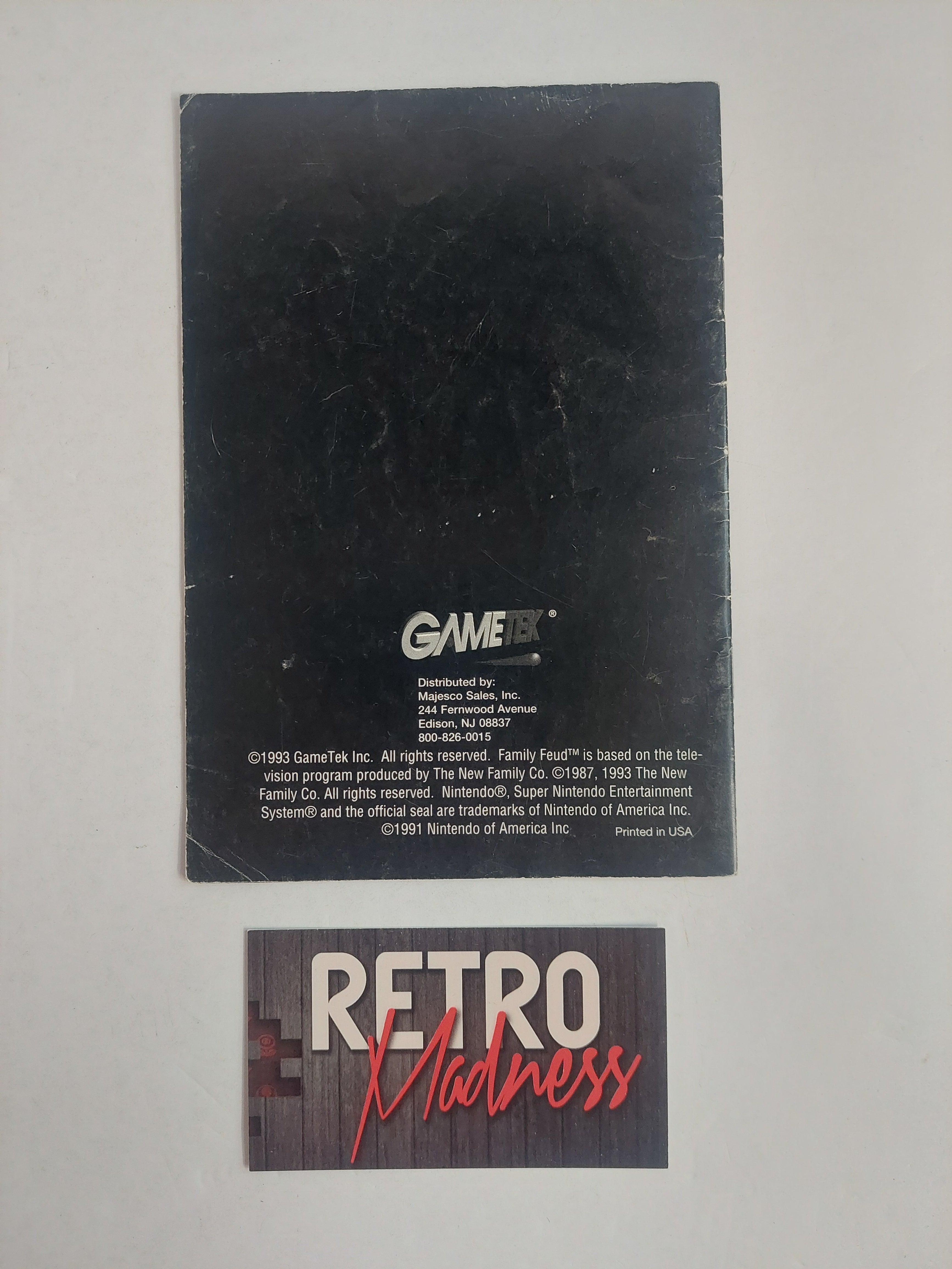 SNES Super Nintendo Manual Instruction Booklet ONLY No Game