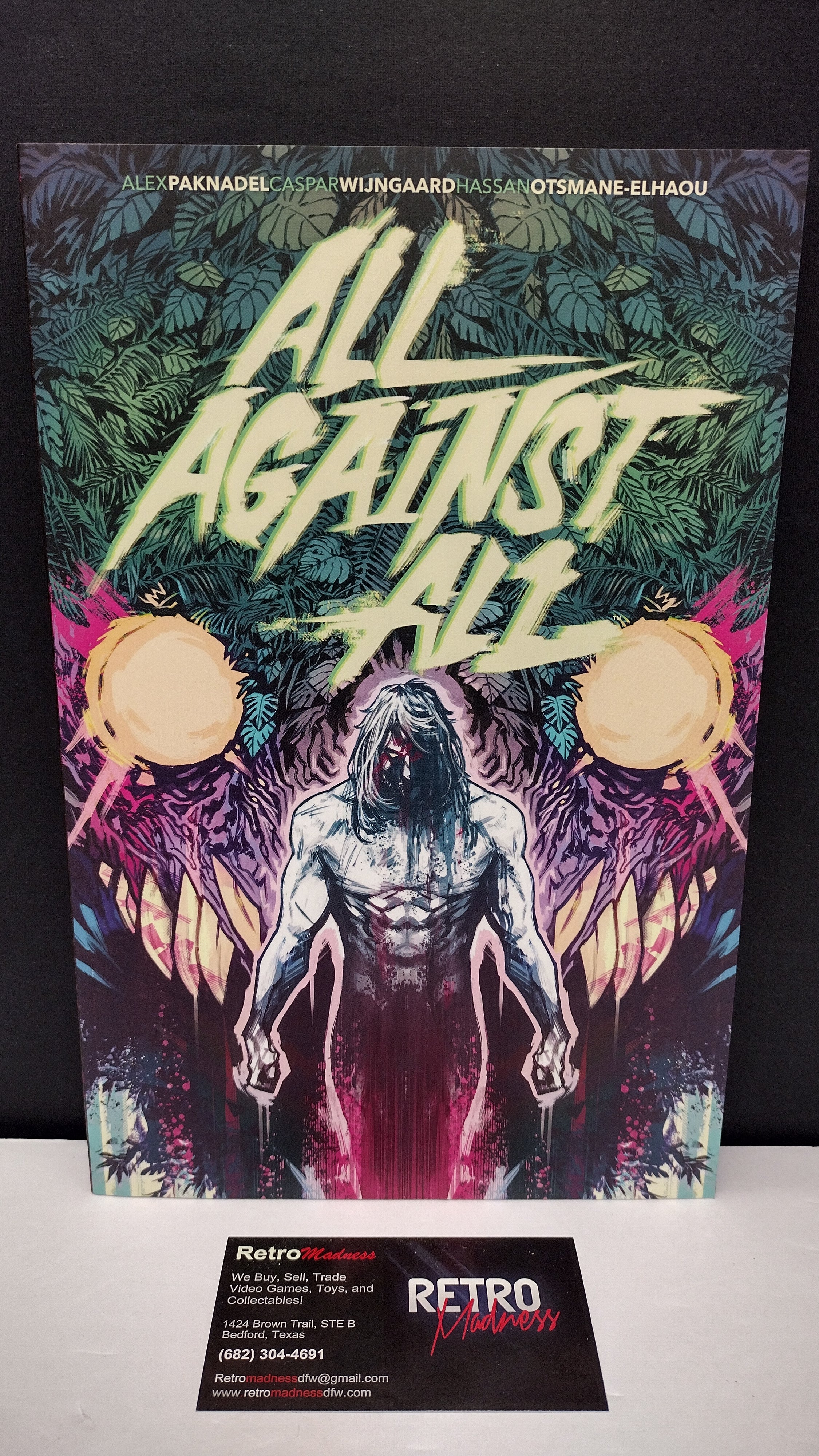 (MATURE) All Against All by Alex Paknadel & Caspar Wijngaard – New Paperback