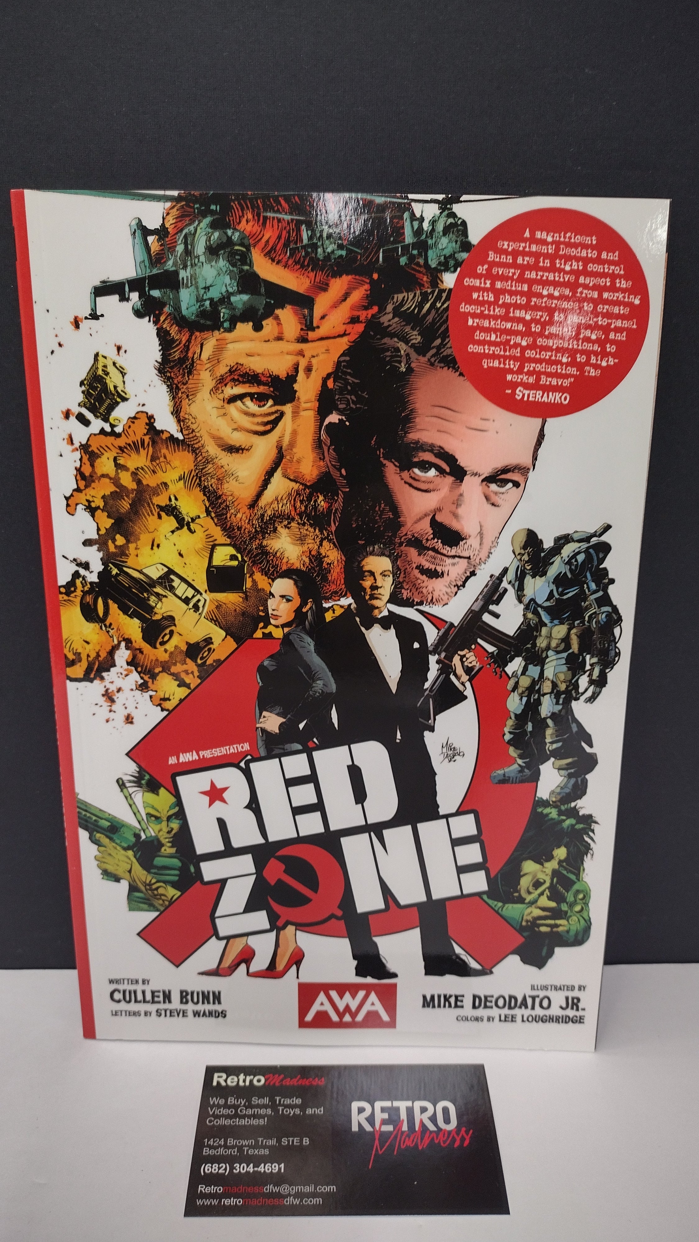 (MATURE) Red Zone by Cullen Bunn – New Paperback