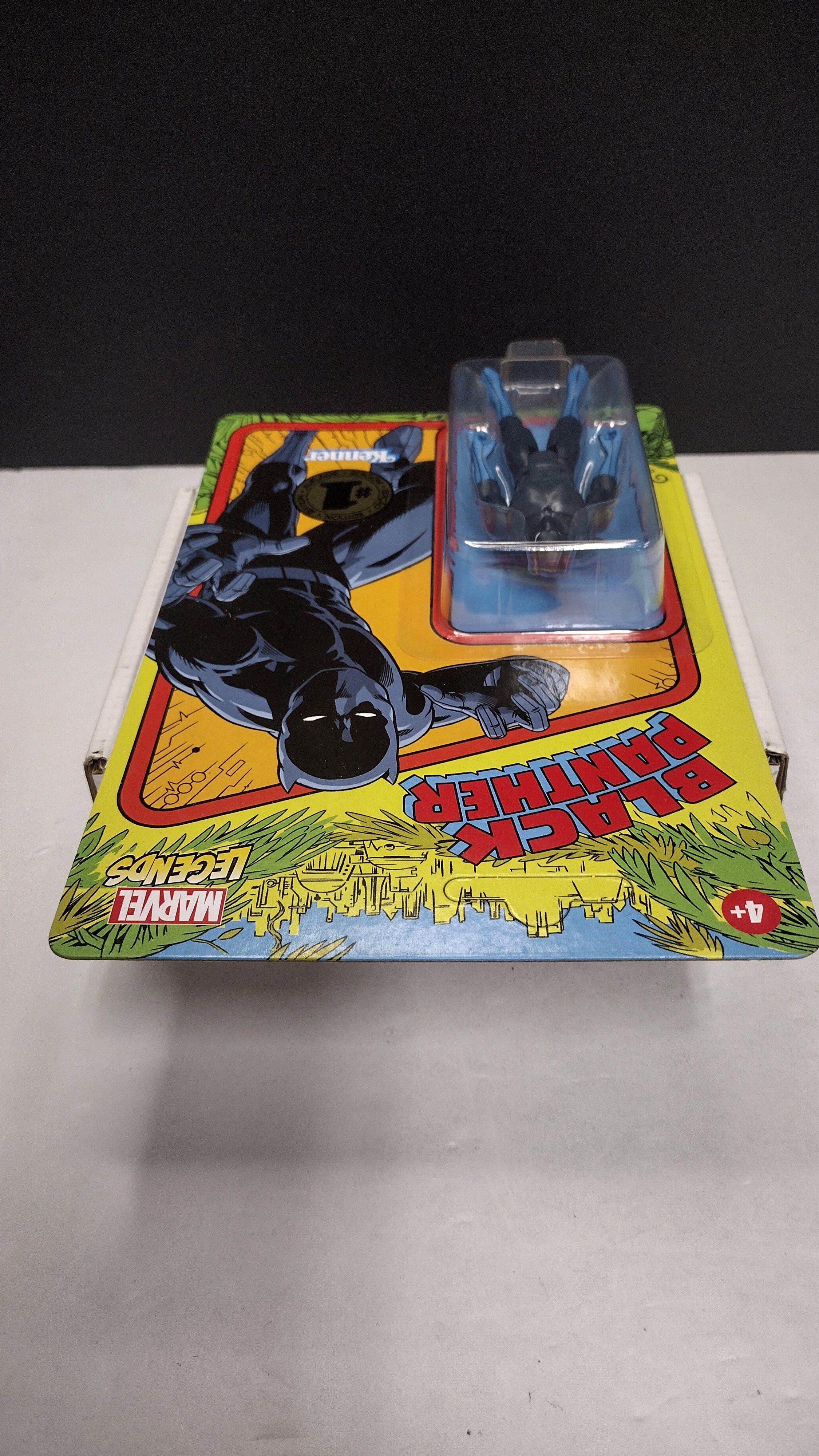 Hasbro Marvel Legends Retro 3.75-Inch Black Panther & Captain America 2-Pack NIB (Open Outer Box)