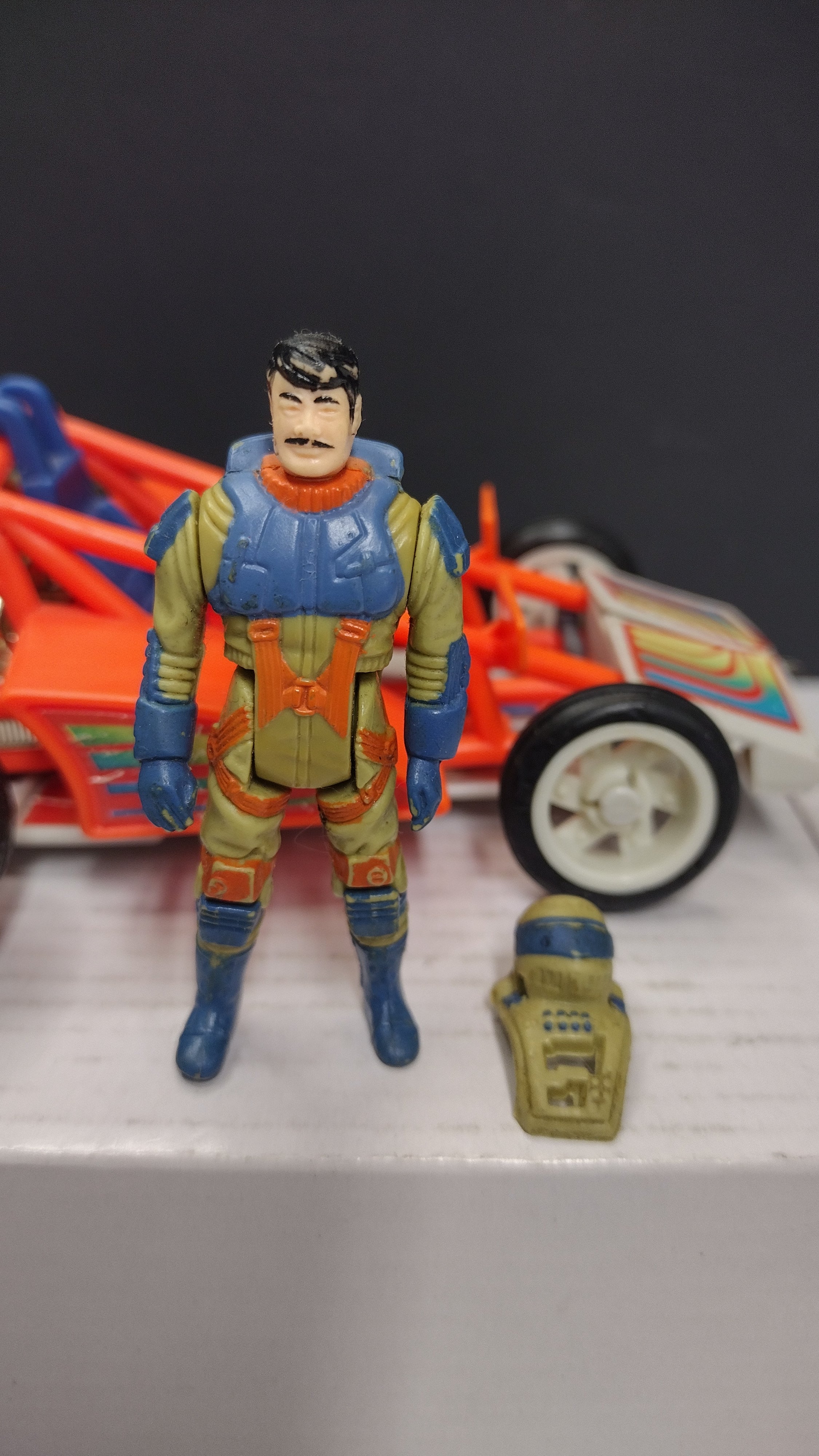Vintage 1986 Kenner M.A.S.K. Series 2 Firefly & Julio Lopez (Loose / 100% Complete)