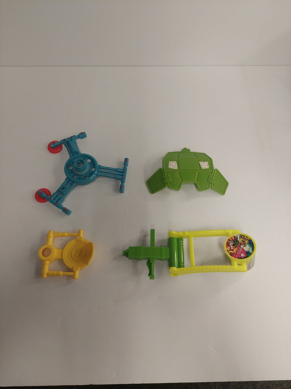 Vintage Teenage Mutant Ninja Turtles Retrocatapult Parts Lot