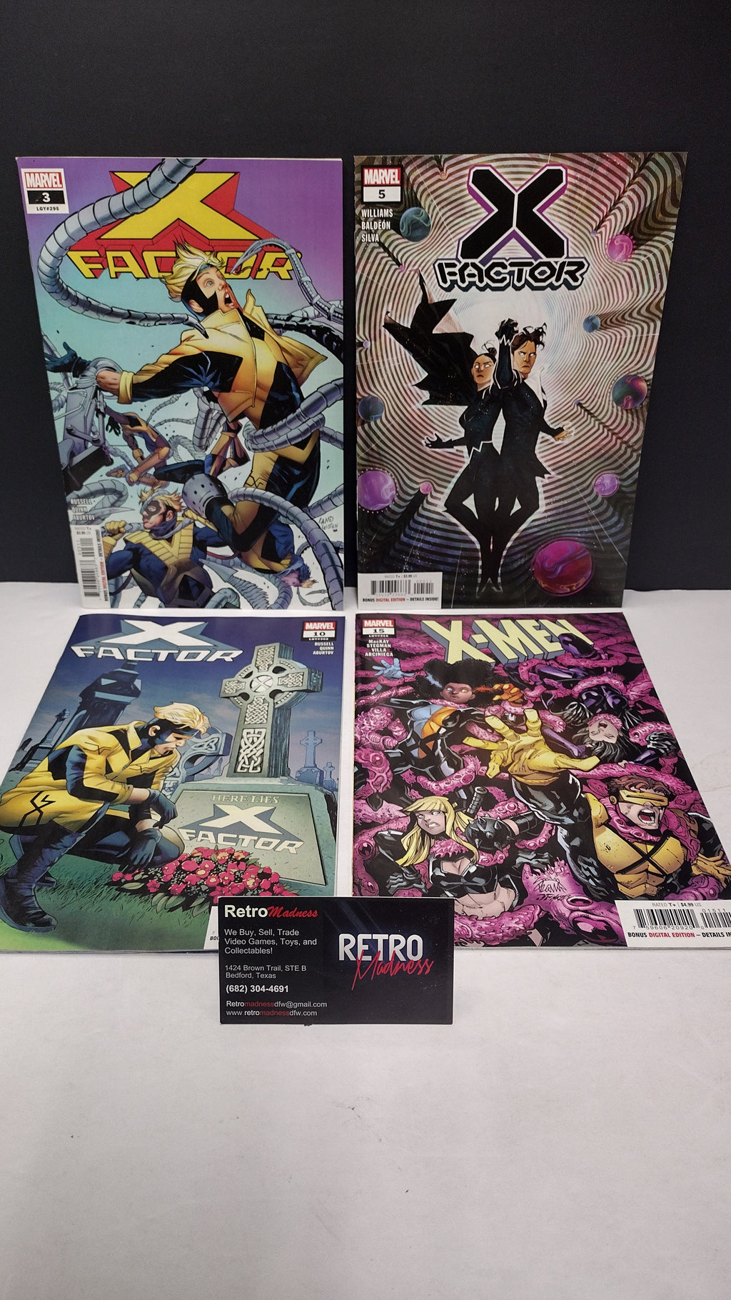 Marvel Comics Modern Era Lot – 4 Book Set - Lot C2 (Brand New / Unread)