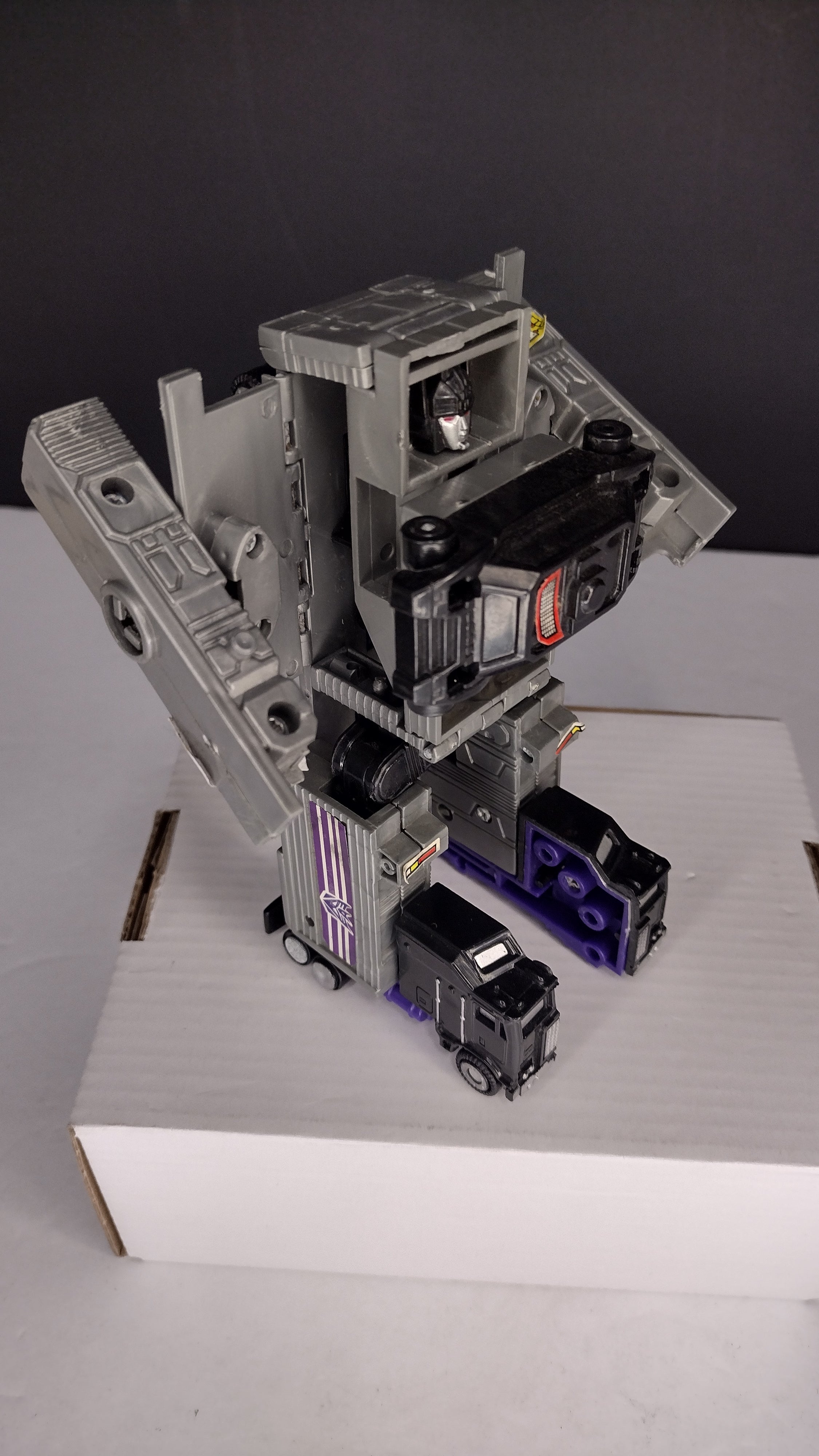 Vintage 1985 G1 Transformers: Motormaster & Rollercar Chestpiece