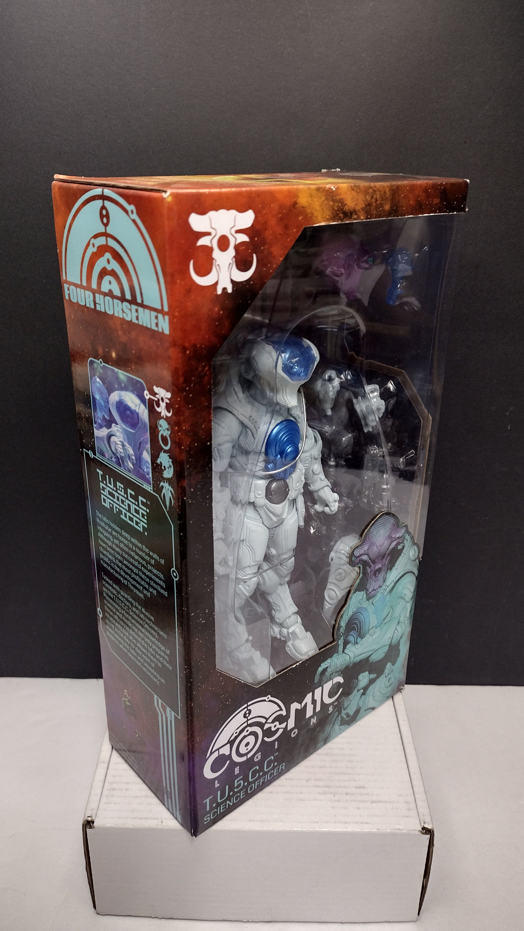 Four Horsemen Cosmic Legions T.U.5.C.C. Science Officer Action Figure (Sealed in Box)